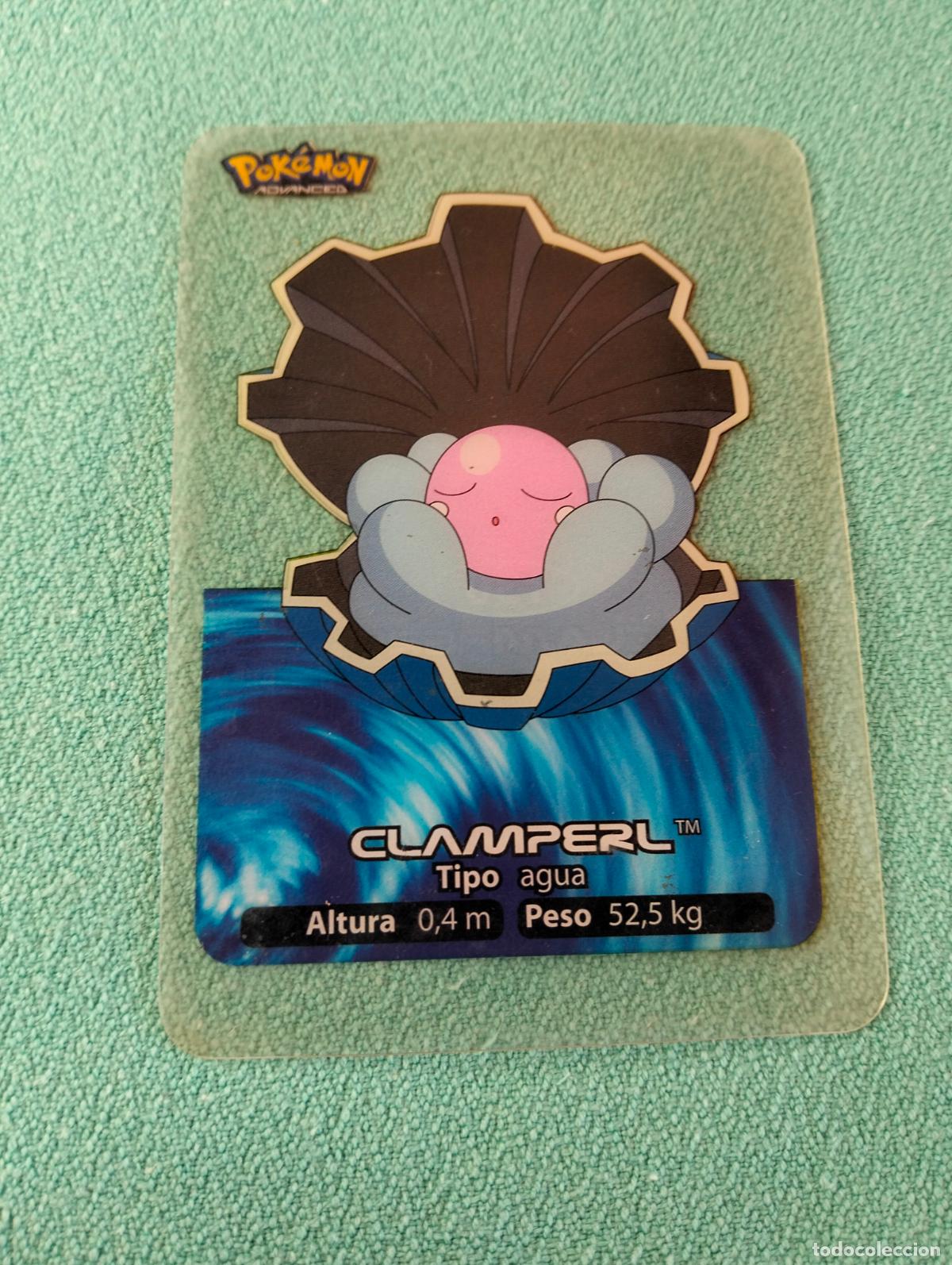 Trading Cards: Clamperl 130 espa&ntilde;ol spanish lamincards carta Pok&eacute;mon transparente