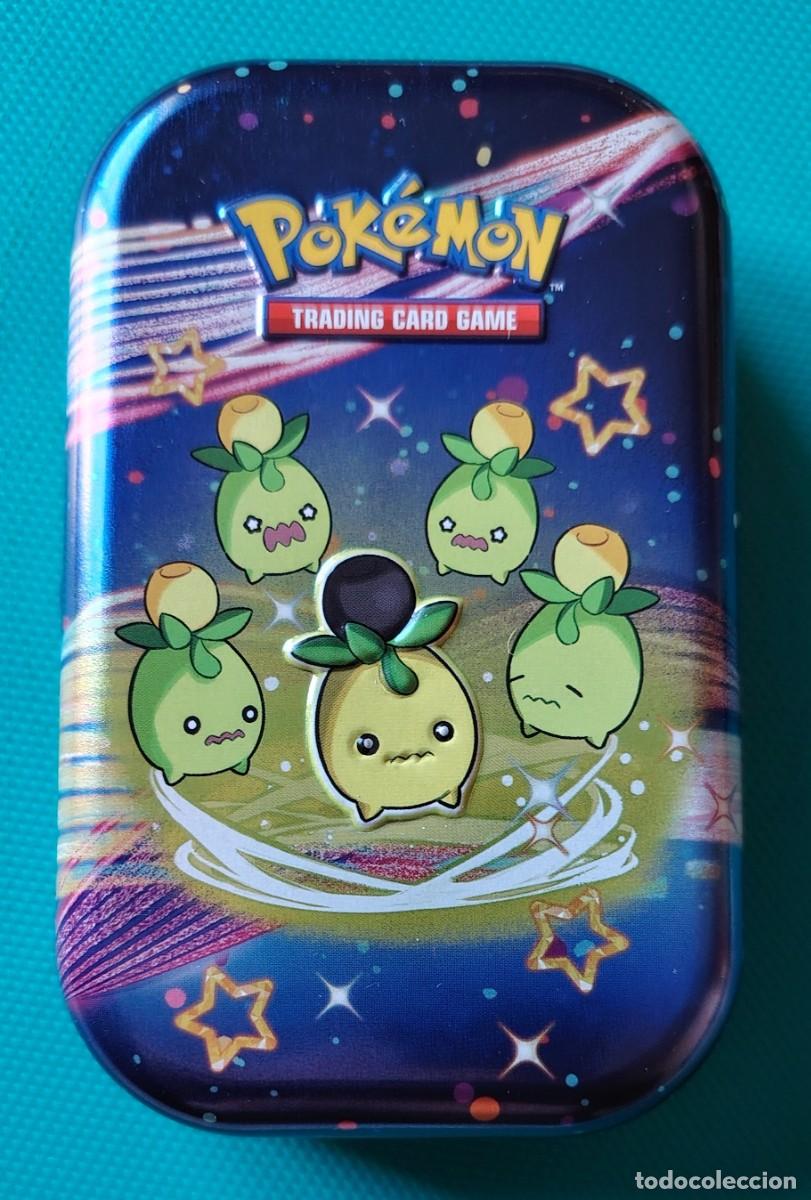 Trading cards: MINI LATA POKEMON - VACIA - IDEAL PARA GUARDAR CARTAS - NUEVA - ORIGINAL