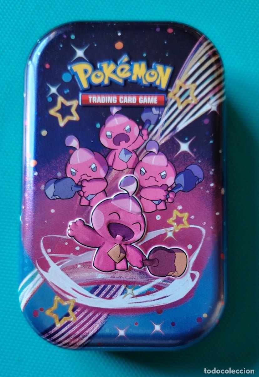 Trading cards: MINI LATA POKEMON - VACIA - IDEAL PARA GUARDAR CARTAS - NUEVA - ORIGINAL