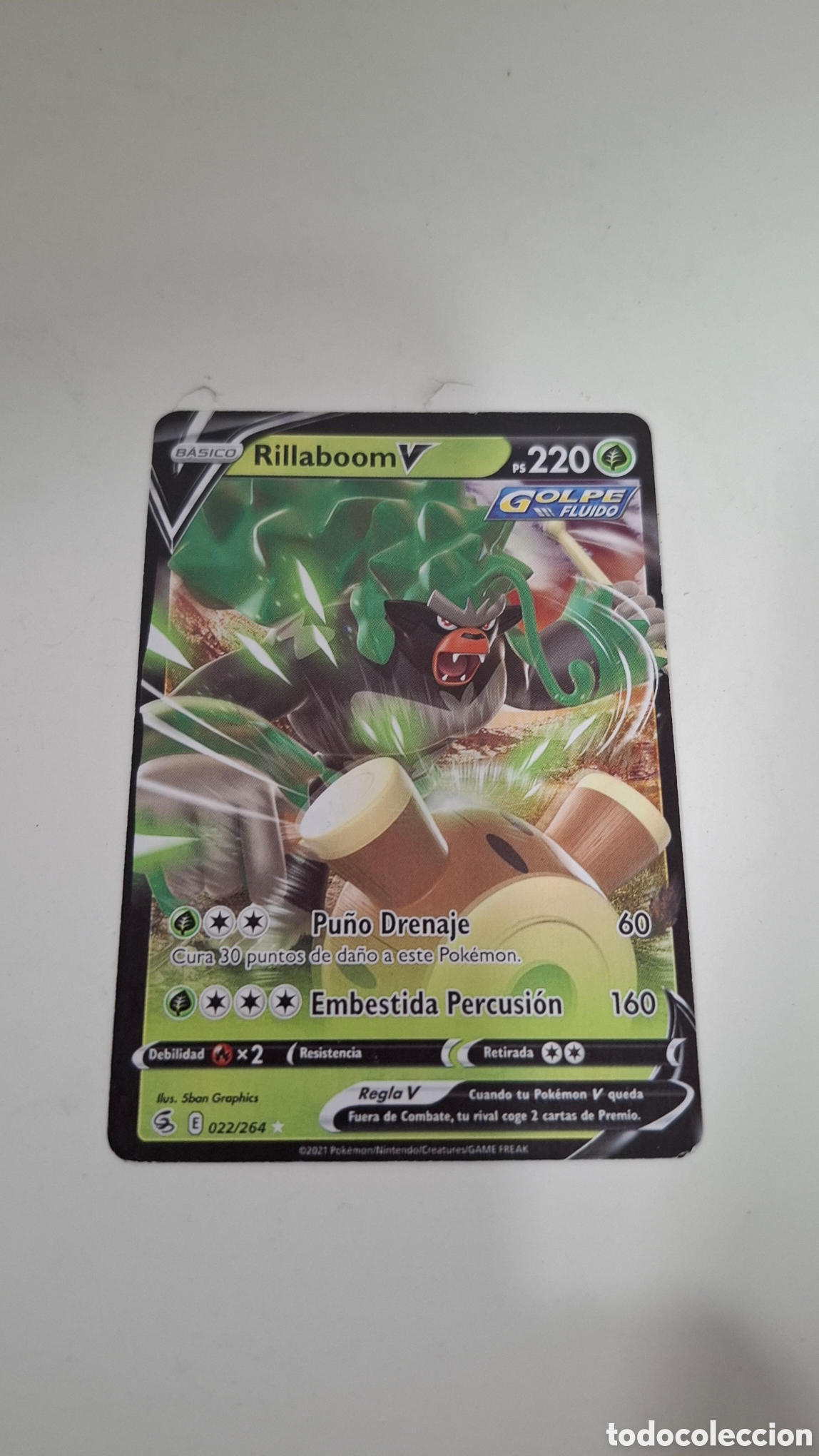 Sammelkarten: CARTA POKEMON CARD RILLABOOM V