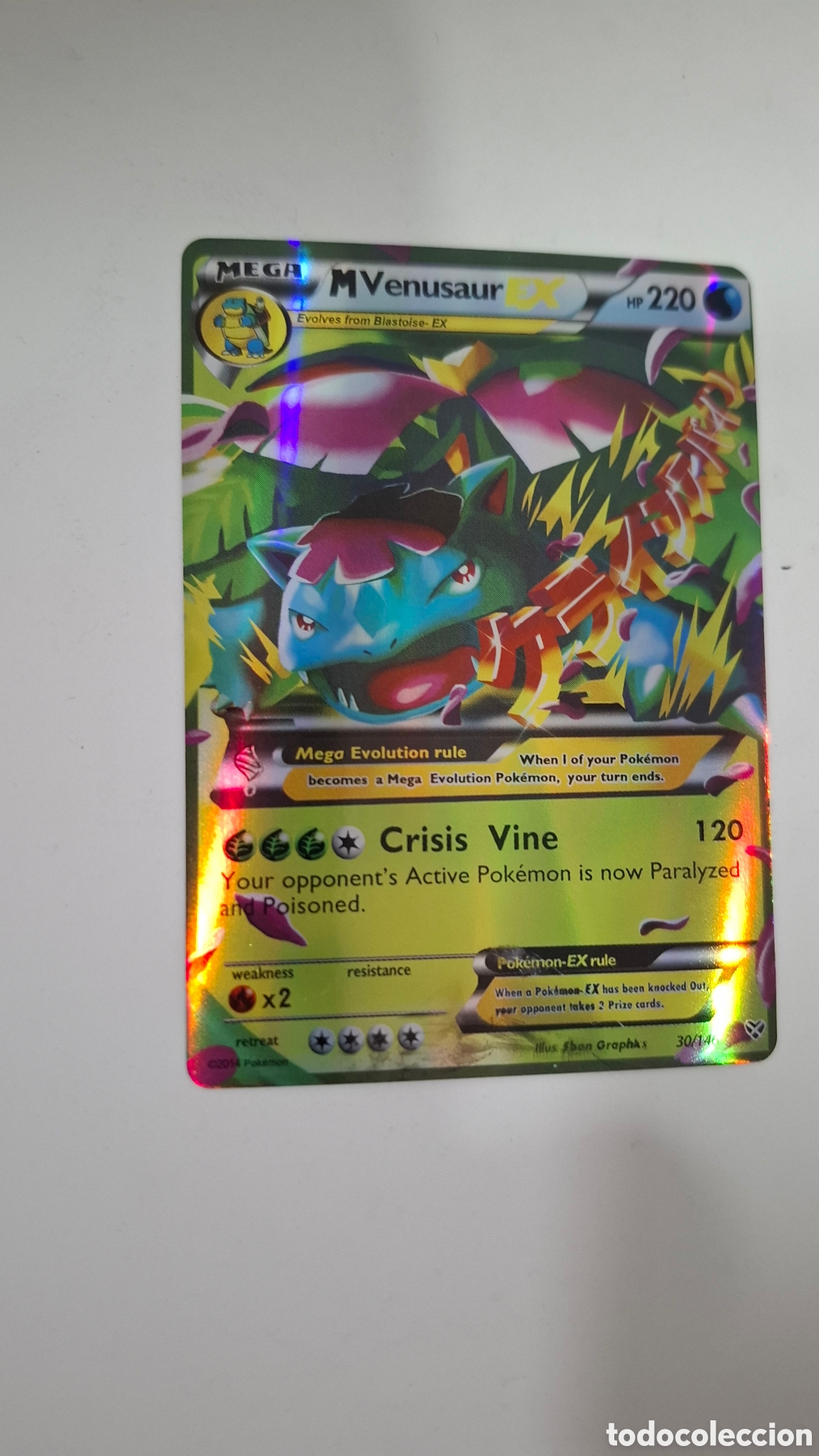 Sammelkarten: CARTA POKEMON CARD M VENUSAUR EX