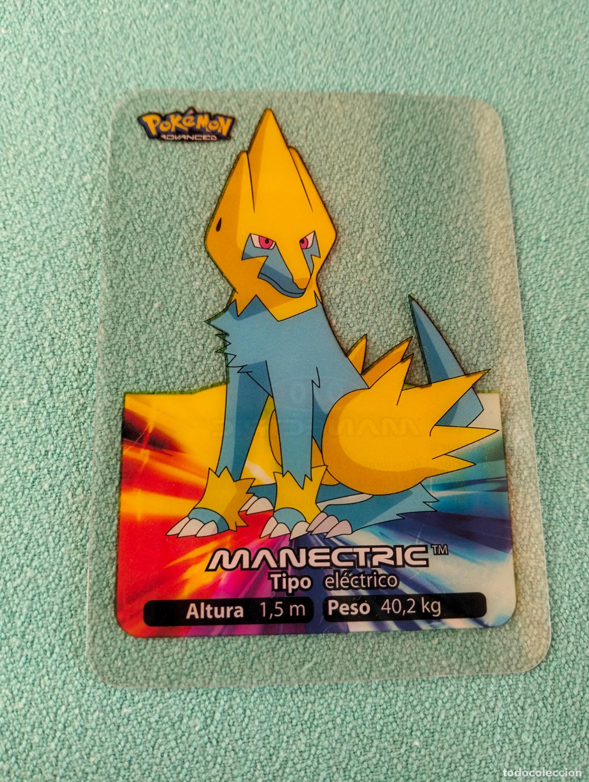 Trading Cards: Manectric 070 espa&ntilde;ol spanish lamincards carta Pok&eacute;mon transparente