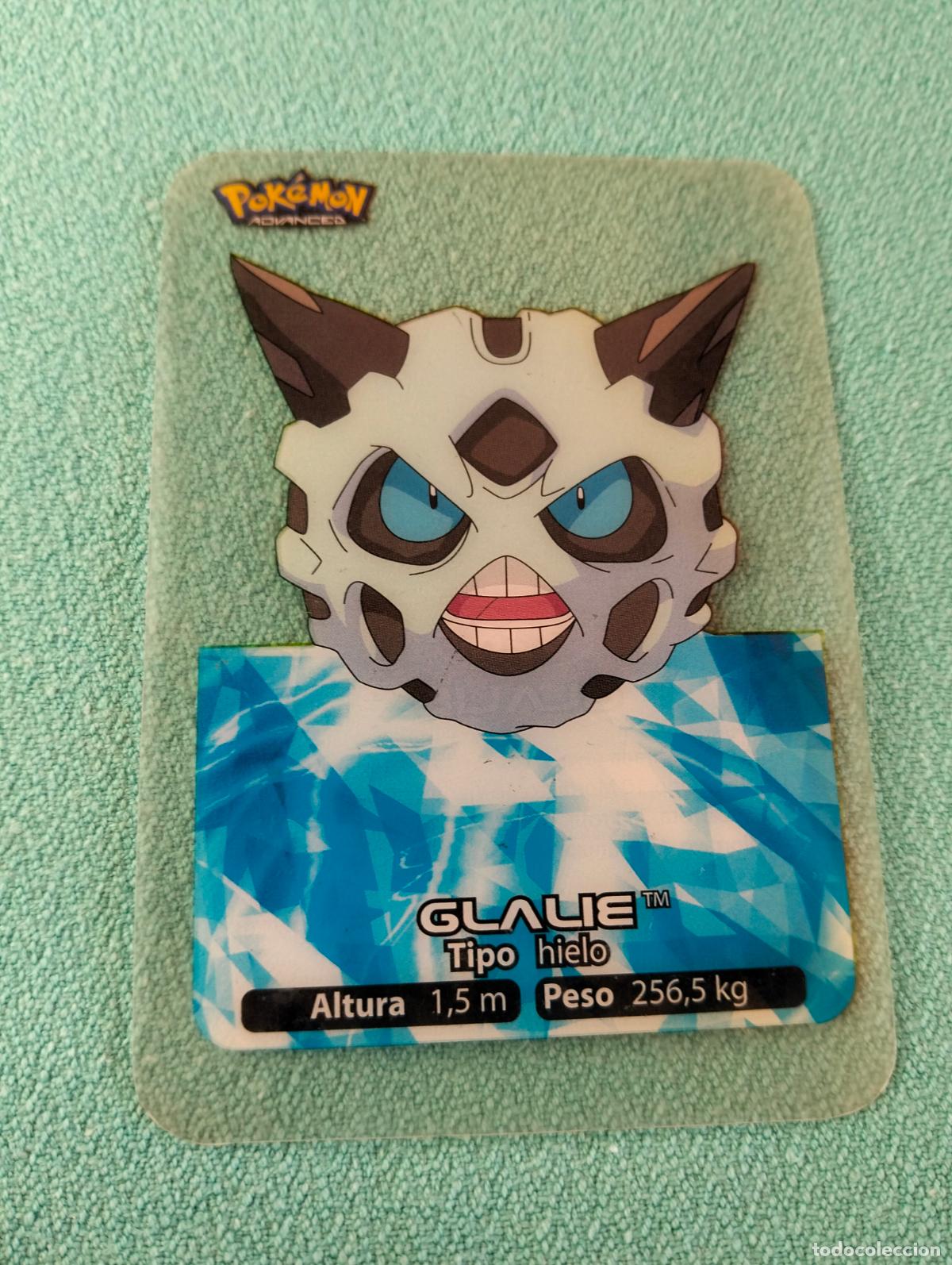 Trading cards: Glalie 126 espa&ntilde;ol spanish lamincards carta Pok&eacute;mon transparente