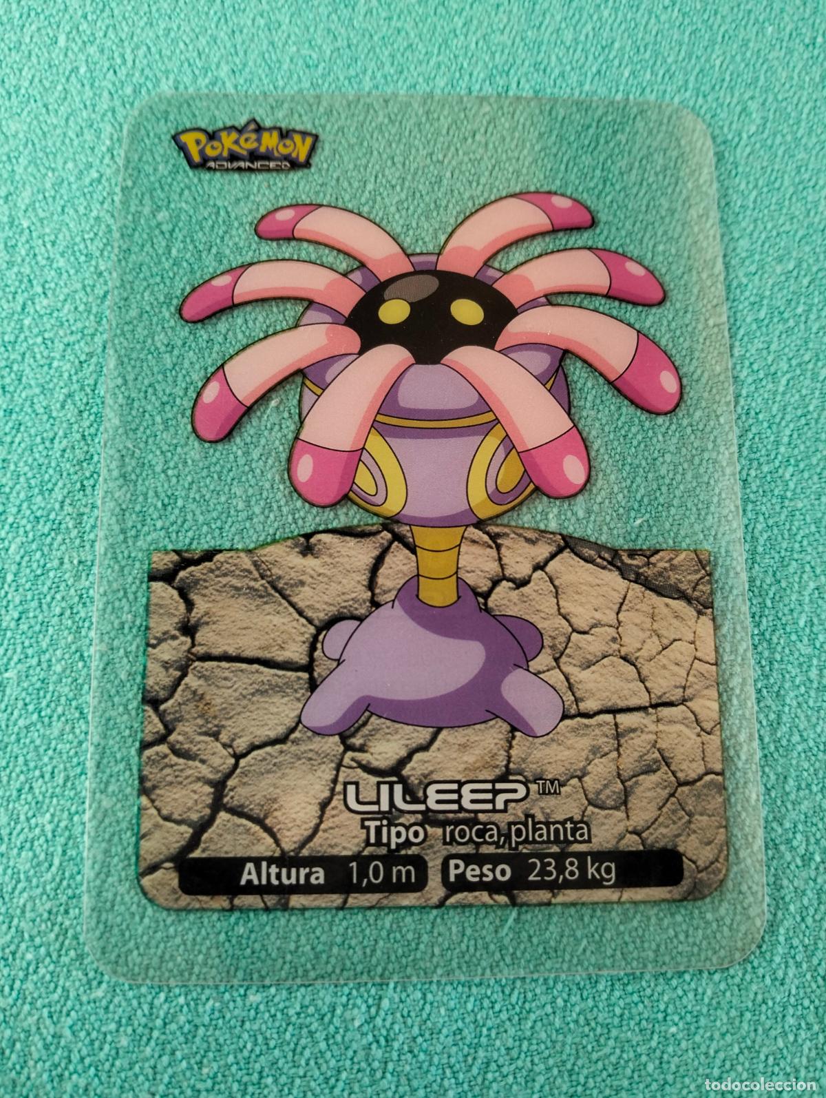 Trading Cards: Lileep 106 espa&ntilde;ol spanish lamincards carta Pok&eacute;mon transparente