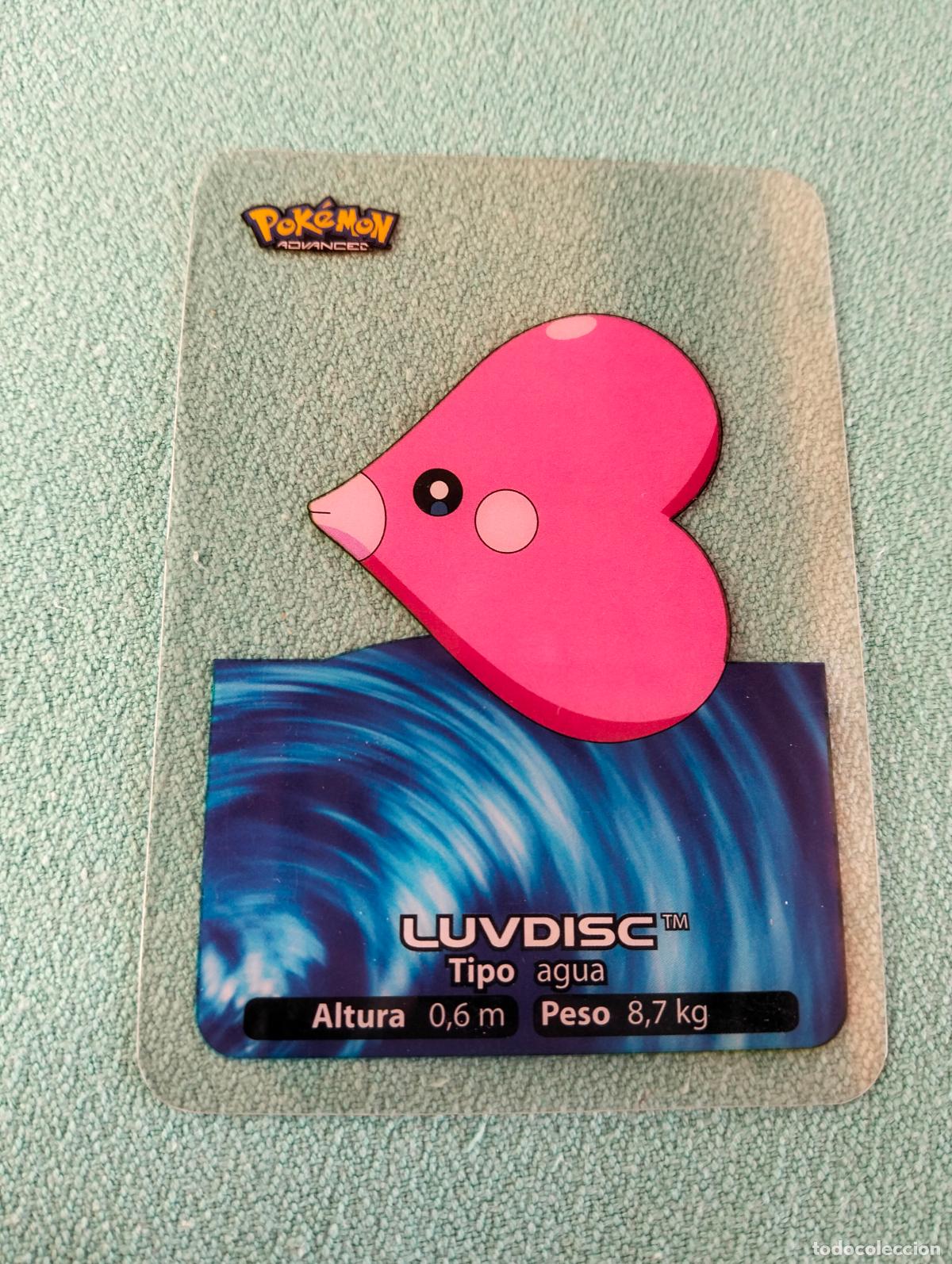 Trading Cards: Luvdisc 134 espa&ntilde;ol spanish lamincards carta Pok&eacute;mon transparente
