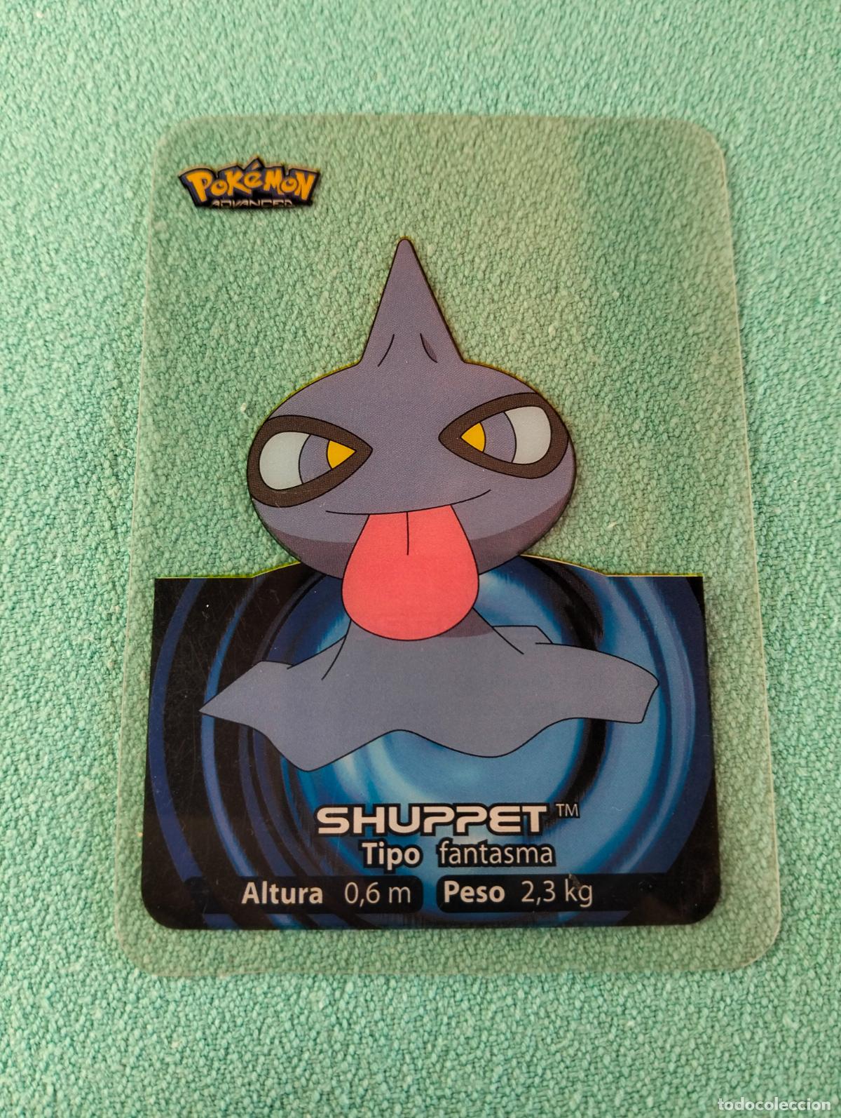 Trading Cards: Shuppet 114 espa&ntilde;ol spanish lamincards carta Pok&eacute;mon transparente