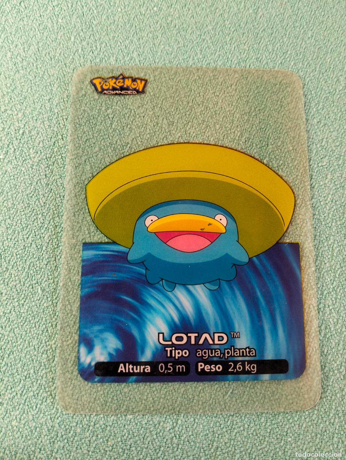 Trading cards: Lotad 028 28 espa&ntilde;ol spanish lamincards carta Pok&eacute;mon transparente