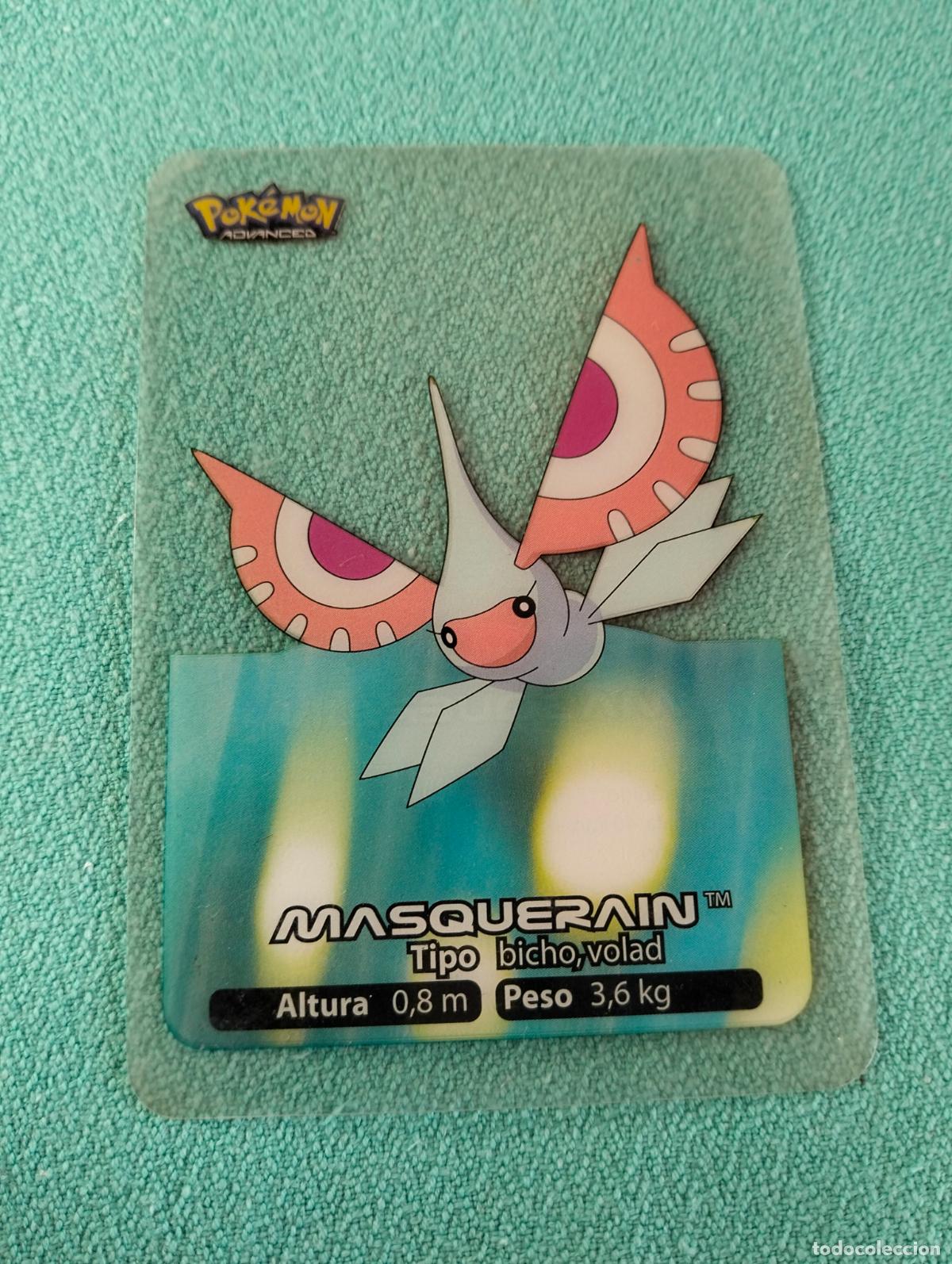 Trading Cards: Masquerain 042 42 espa&ntilde;ol spanish lamincards carta Pok&eacute;mon transparente