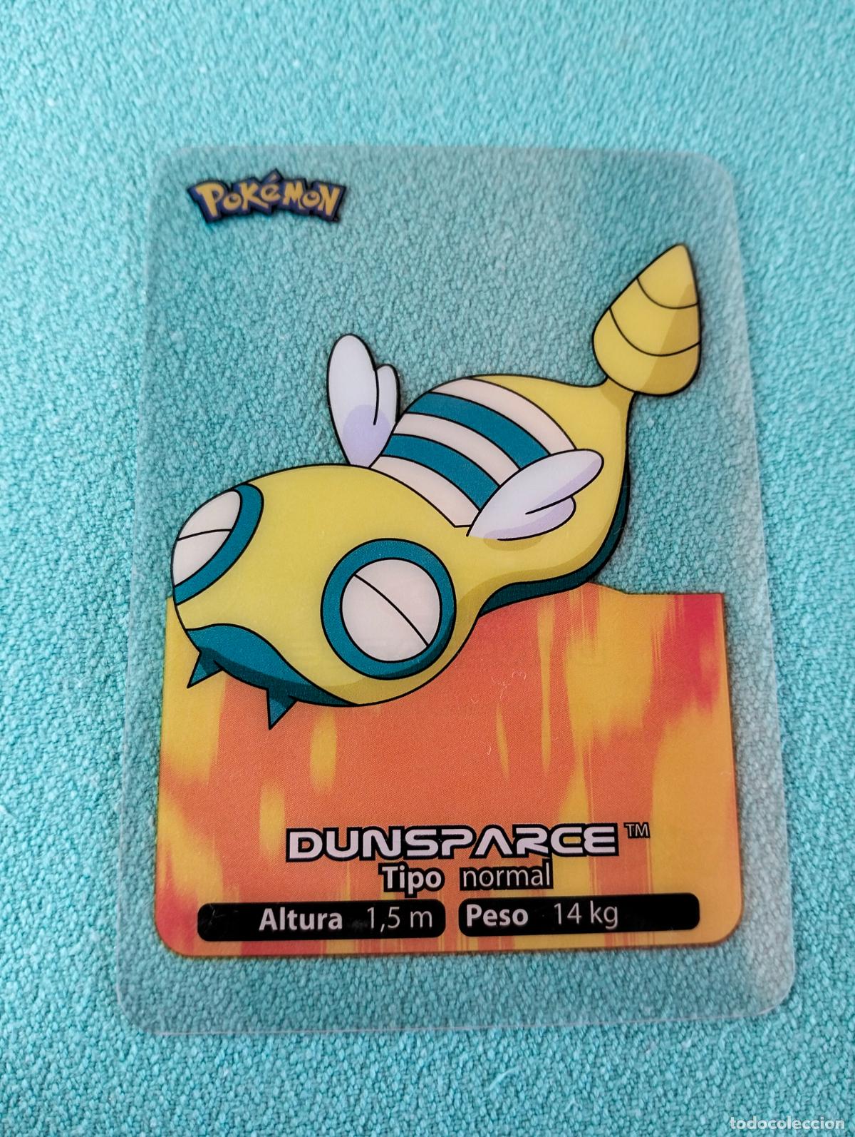 Trading Cards: Dunsparce 052 espa&ntilde;ol spanish lamincards carta Pok&eacute;mon transparente