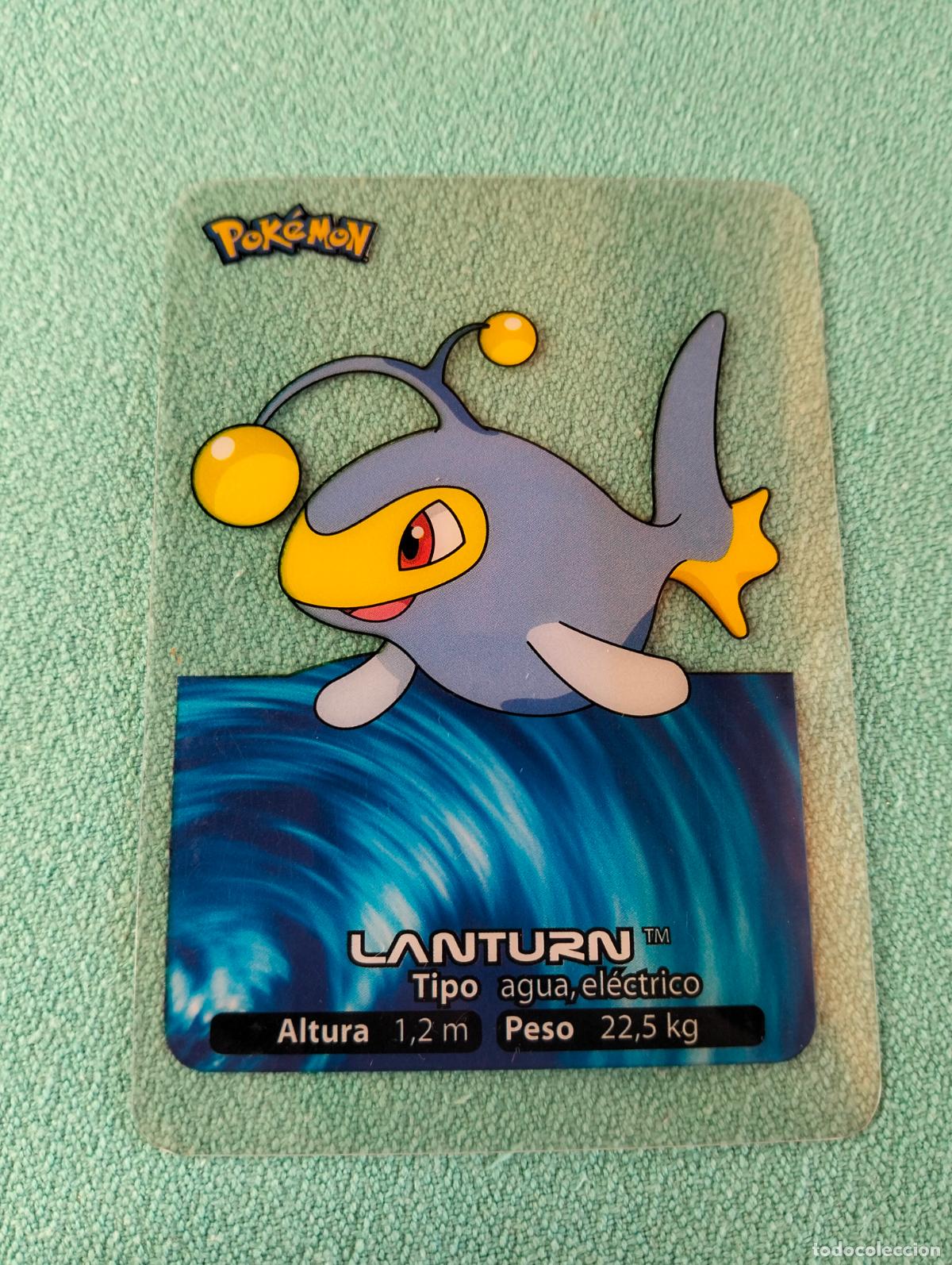 Trading Cards: Lanturn 020 20 espa&ntilde;ol spanish lamincards carta Pok&eacute;mon transparente