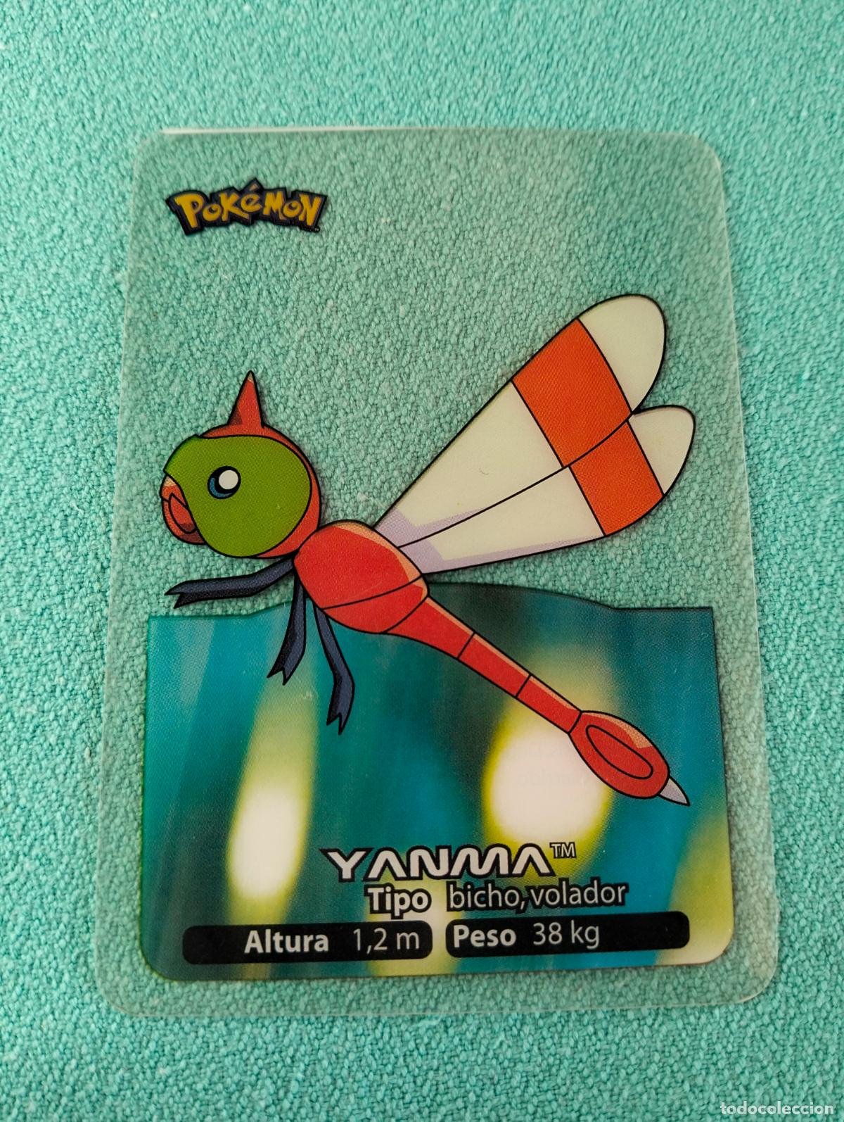Trading Cards: Yanma 039 39 espa&ntilde;ol spanish lamincards carta Pok&eacute;mon transparente
