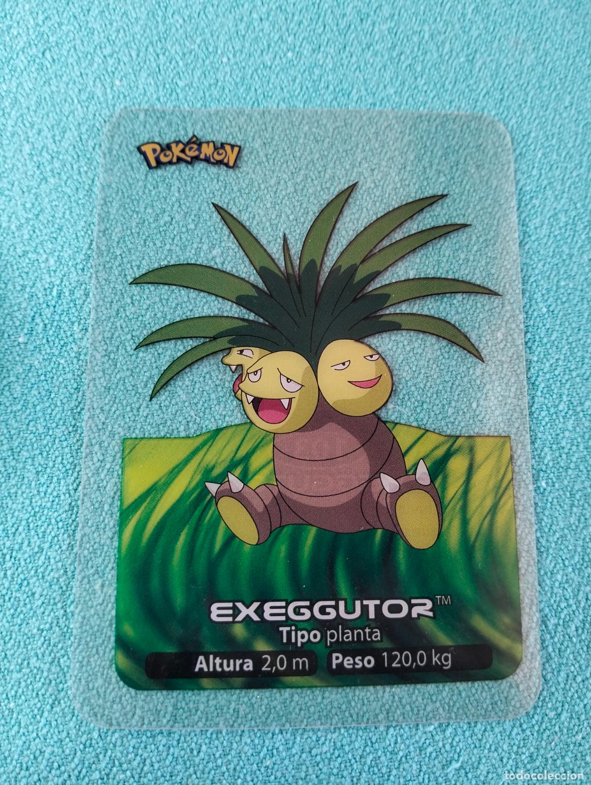 Sammelkarten: Exeggutor 103 espa&ntilde;ol spanish lamincards carta Pok&eacute;mon transparente