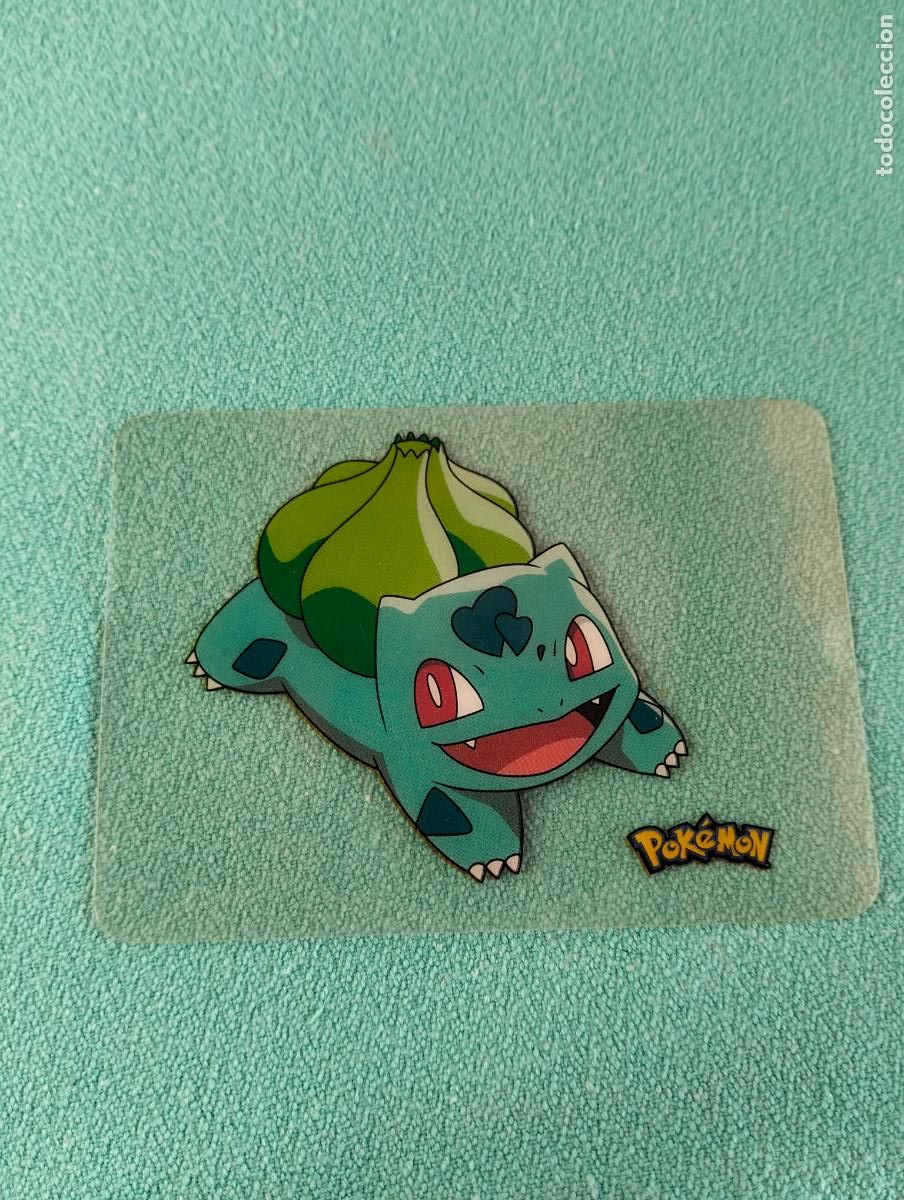Trading cards: Bulbasaur 135 espa&ntilde;ol spanish lamincards carta Pok&eacute;mon transparente