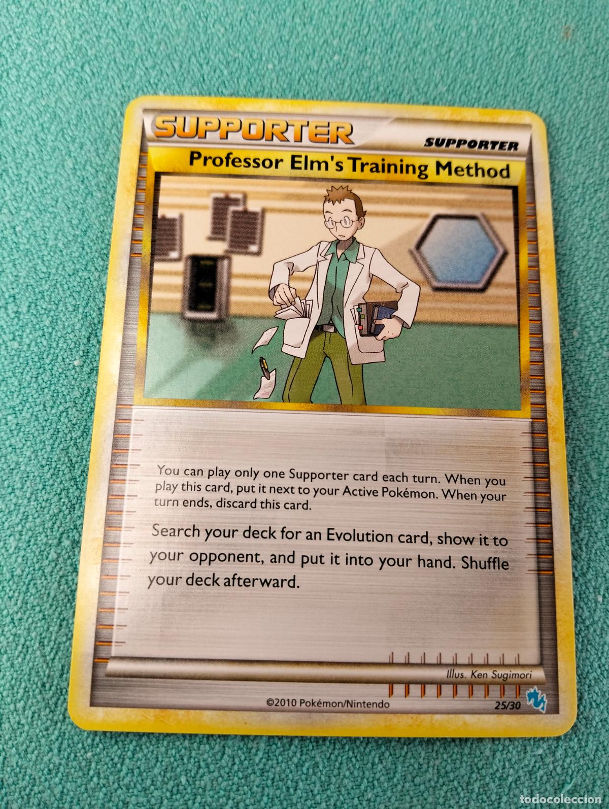 Trading Cards: Professor Elm's Training Method 2010 HGSS Trainer Kit: Gyarados 25/30 ingl&eacute;s english carta Pok&eacute;mon