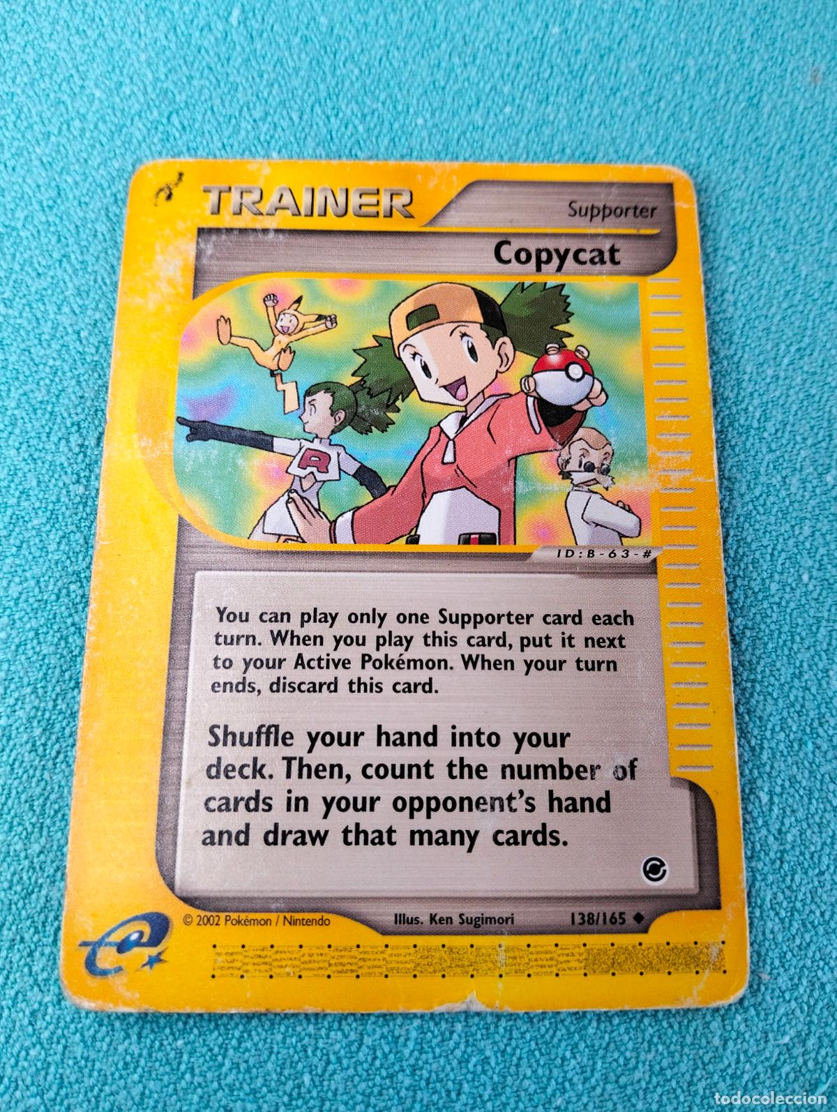 Sammelkarten: Copycat 138/165 2002 expedition ingl&eacute;s english carta Pok&eacute;mon