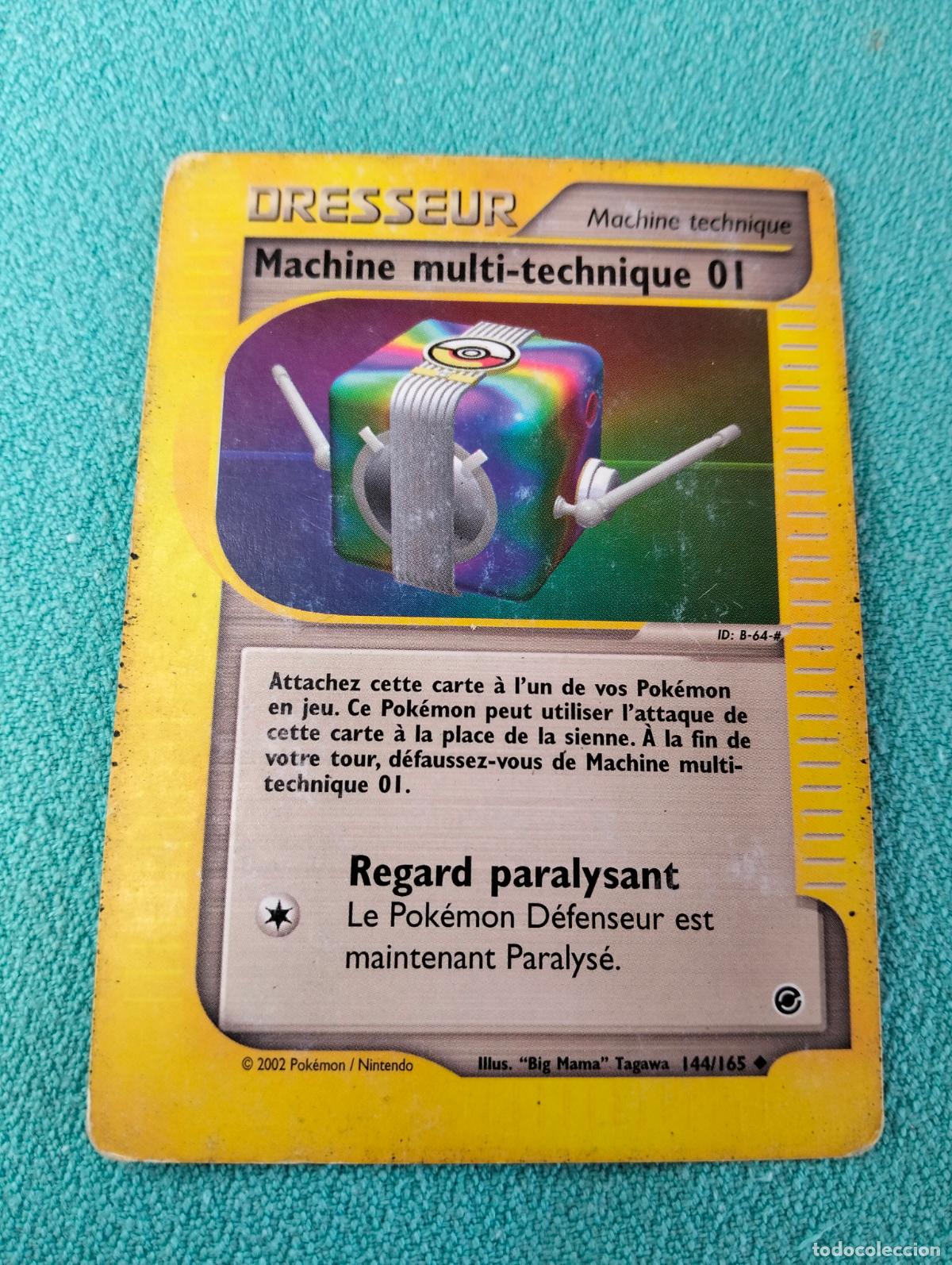 Figurine Collezionabili: Machine multi-technique 01 144/165 2002 franc&eacute;s french carta Pok&eacute;mon