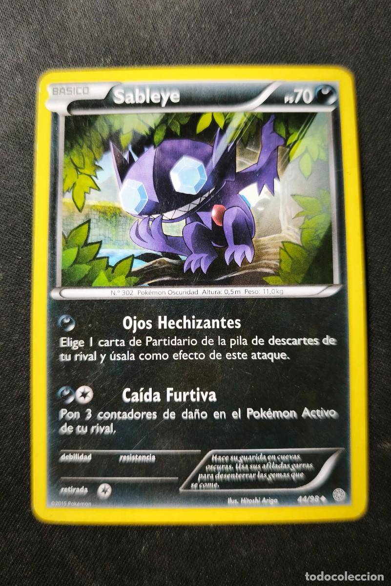 Figurine Collezionabili: Trading card sableye pokemon estado bueno