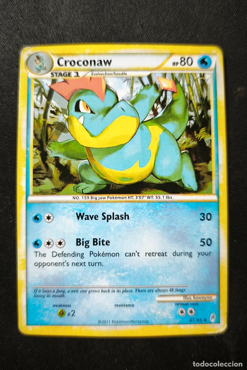 Trading cards: Carta pokemon croconaw estado bueno
