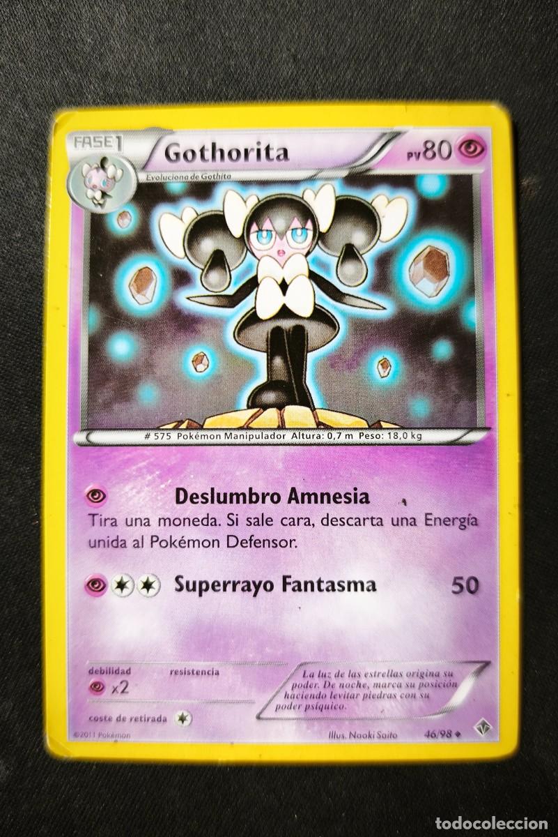 Cartas Colecion&aacute;veis: Carta pokemon Gothorita estado bueno