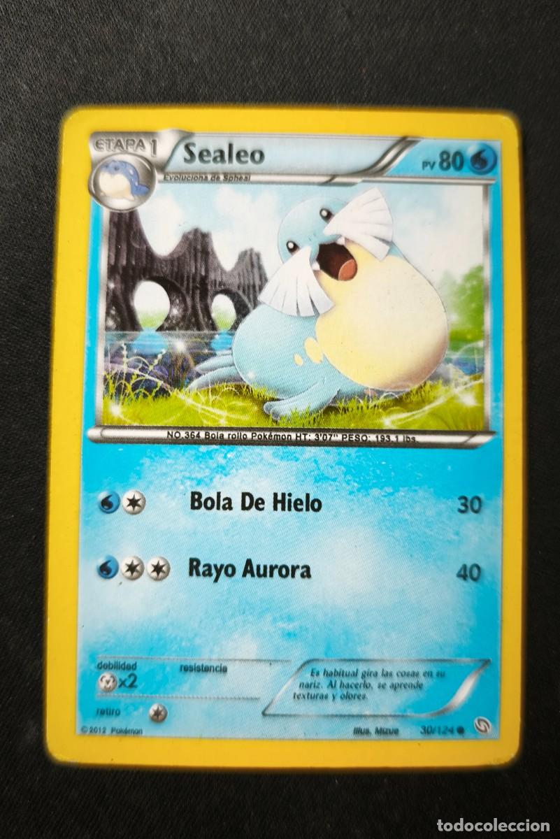 Trading Cards: Carta pokemon Sealeo estado bueno