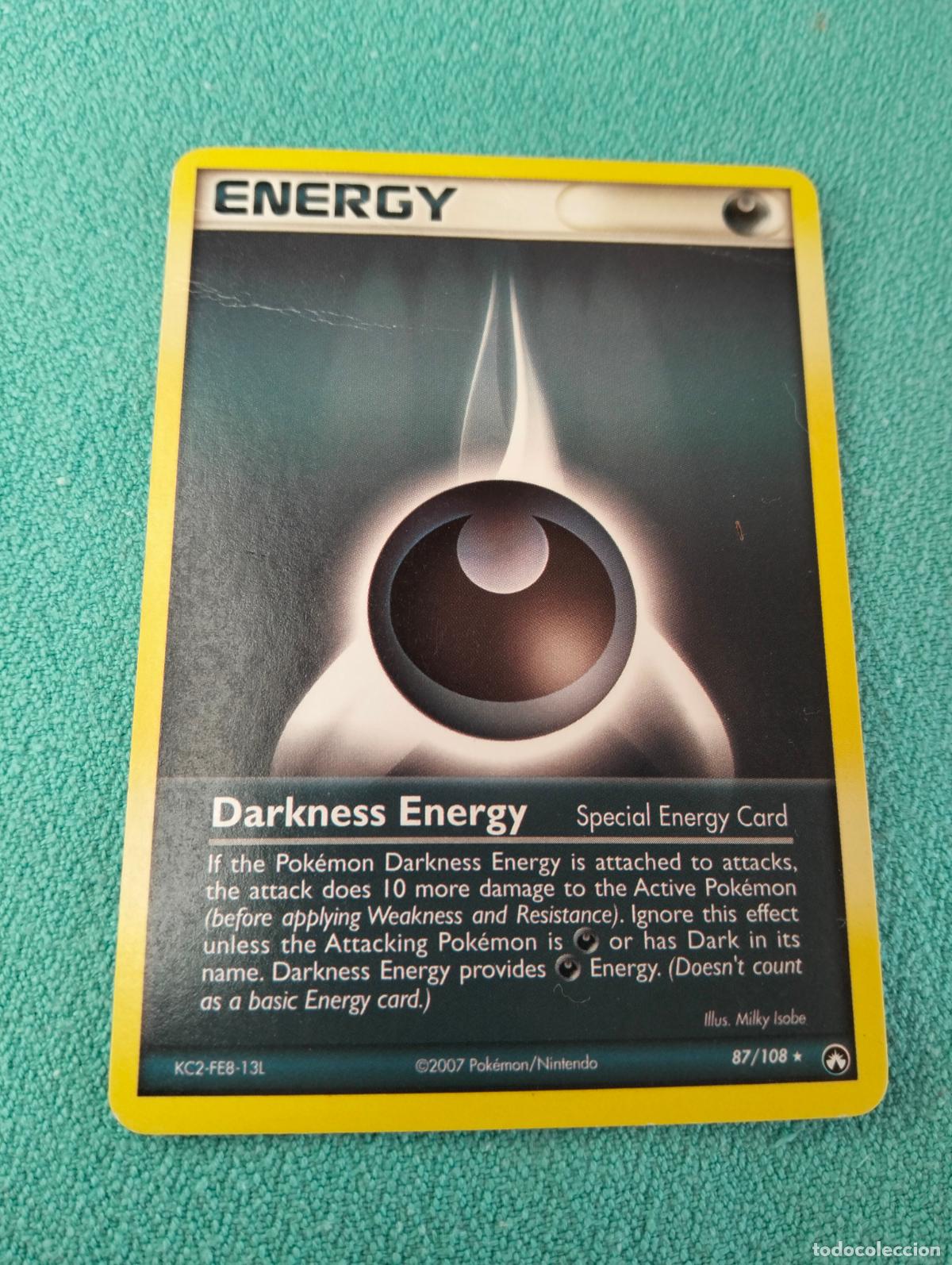 Trading Cards: Dark darkness energy 87/108 2007 ingl&eacute;s english carta Pok&eacute;mon