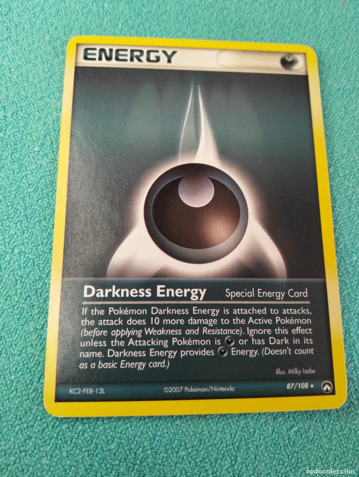 Trading Cards: Dark darkness energy 87/108 2007 ingl&eacute;s english carta Pok&eacute;mon