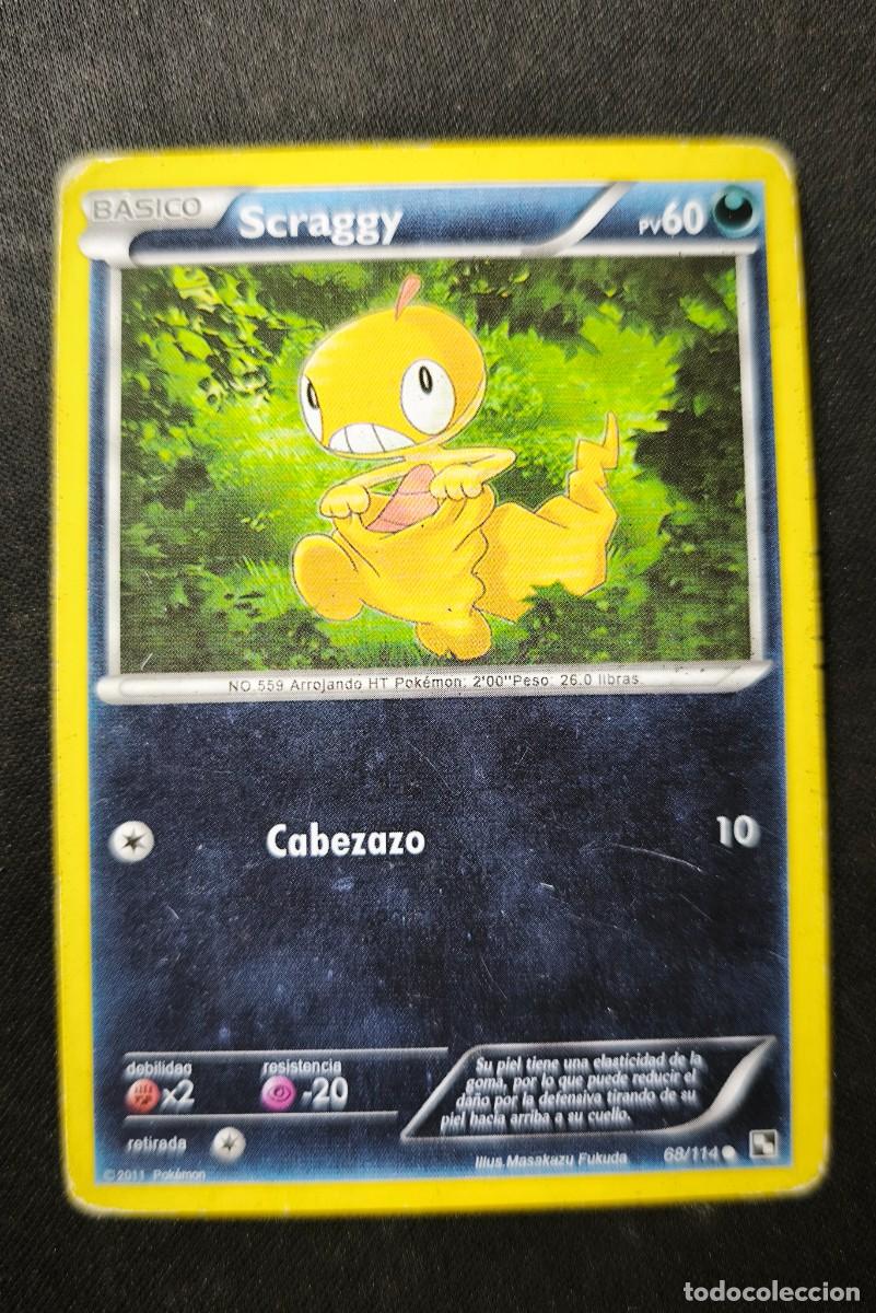 Trading Cards: Carta pokemon Scarggy estado bueno