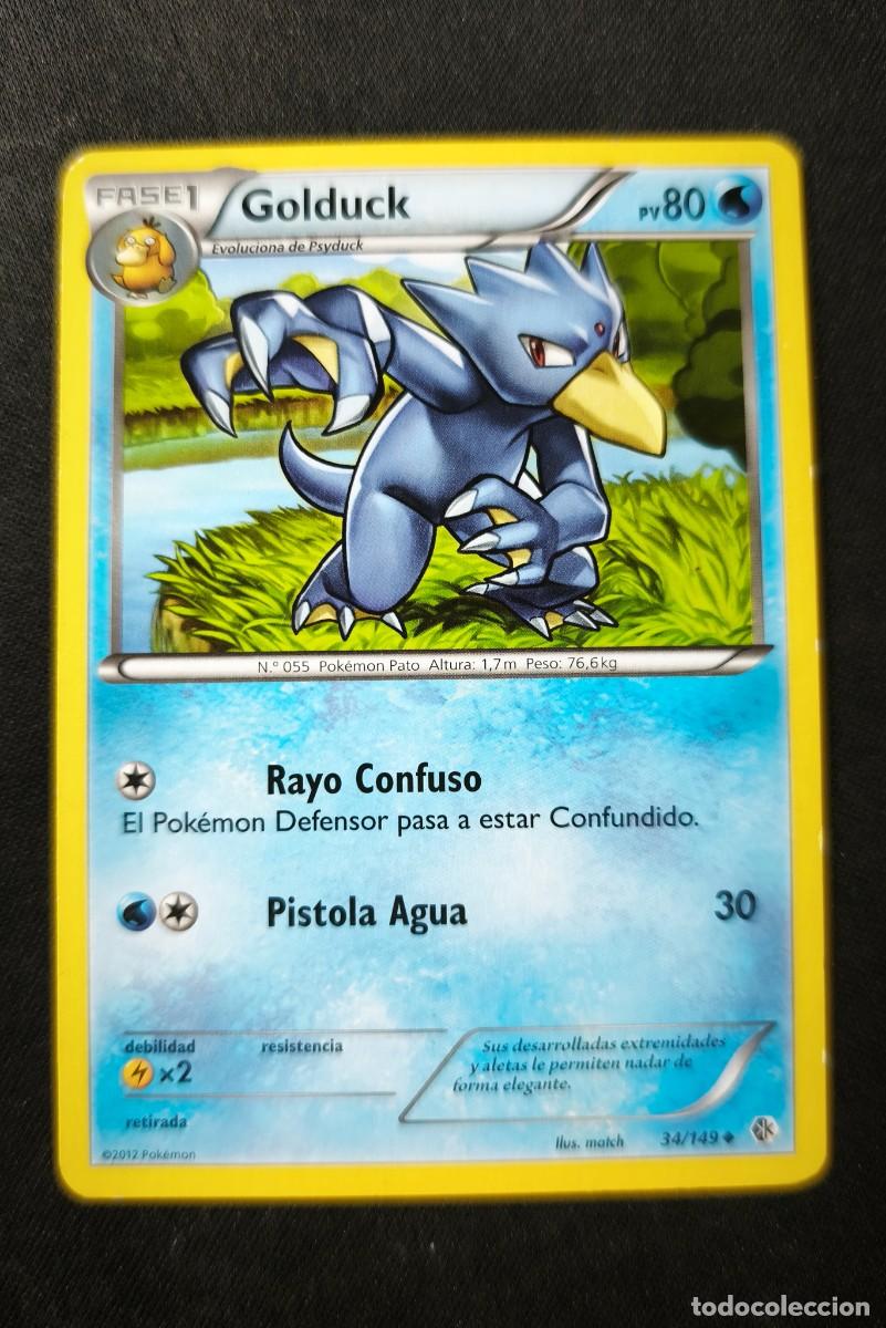 Figurine Collezionabili: Carta pokemon Golduck estado bueno