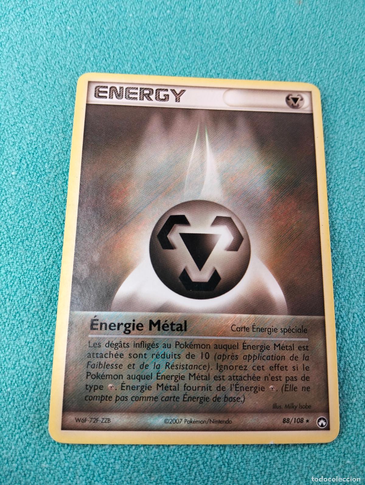Figurine Collezionabili: Metal energy &eacute;nergie m&eacute;tal 88/108 2007 set carta Pok&eacute;mon