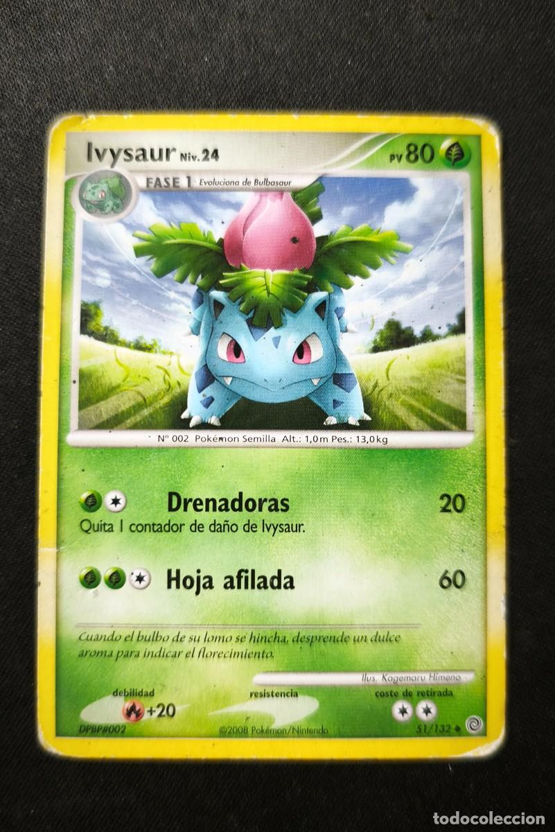 Trading Cards: Carta pokemon Ivysaur estado bueno