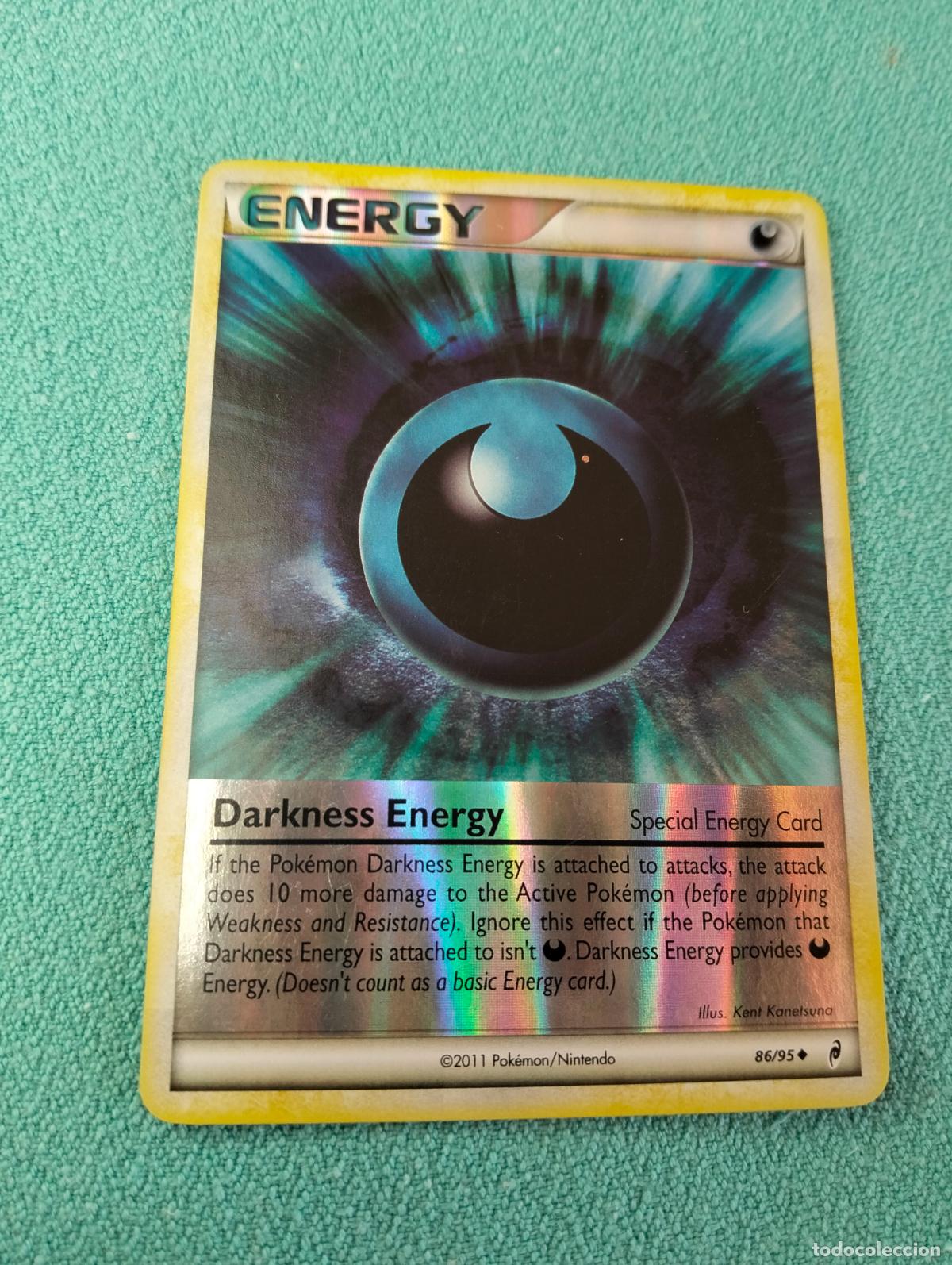 Trading cards: Dark darkness energy reverse holo 86/95 2011 carta Pok&eacute;mon