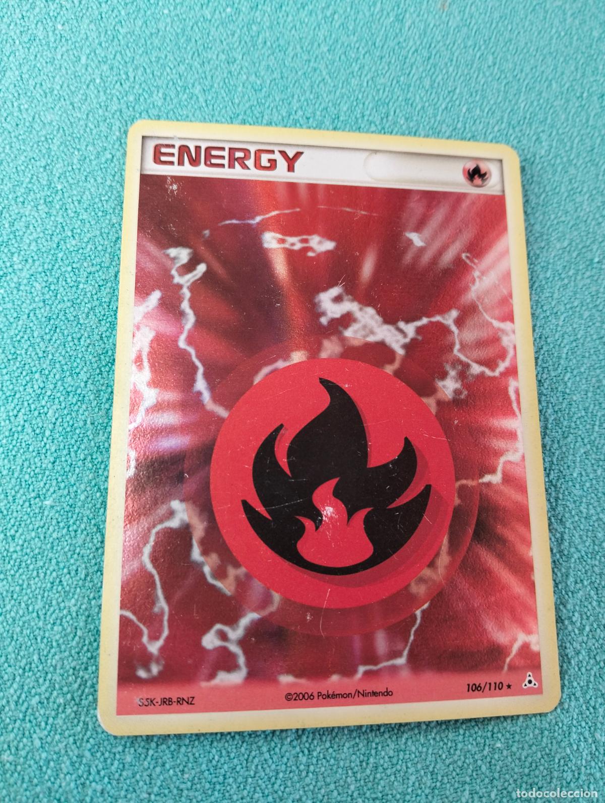 Sammelkarten: Fire energy 106/110 2006 holo carta Pok&eacute;mon