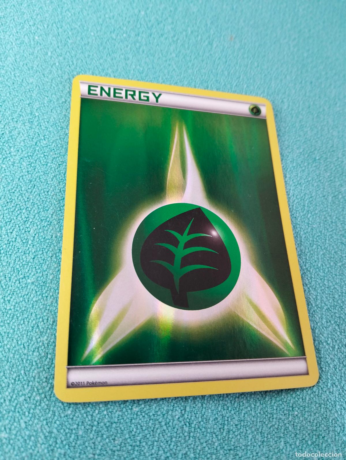 Trading Cards: Grass energy holo 2011 carta Pok&eacute;mon