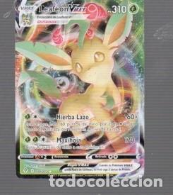 Cartas Colecion&aacute;veis: CROMO DE POK&Eacute;MON DE V, MAX LEAFEON PS 310 N&ordm; 008/203 DEL A&Ntilde;O 2022