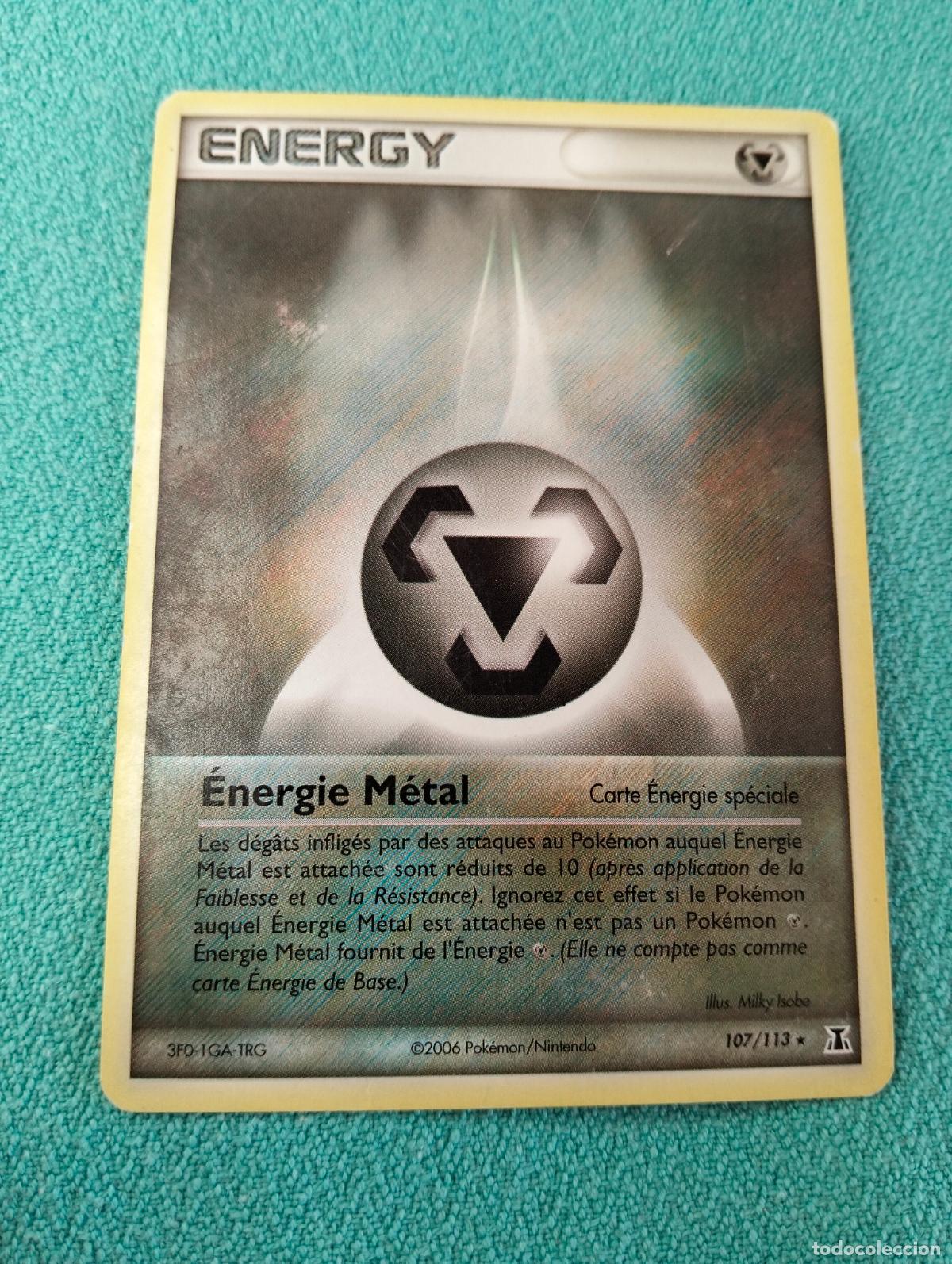 Trading cards: Metal energy &eacute;nergie m&eacute;tal 107/113 2006 carta Pok&eacute;mon