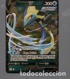 Sammelkarten: CROMO DE POK&Eacute;MON DE BASIC INTELEON HP 200 N&ordm; 078/264 DEL A&Ntilde;O 2021 COLOR ORO