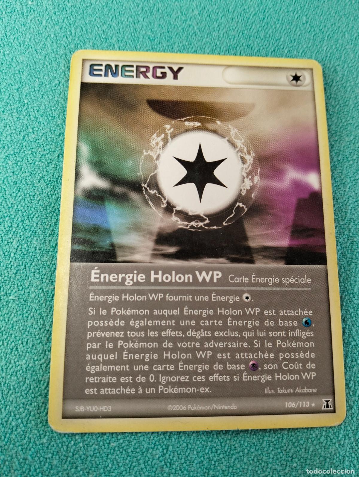 Trading Cards: Holon wp energy &eacute;nergie 106/113 2006 carta Pok&eacute;mon