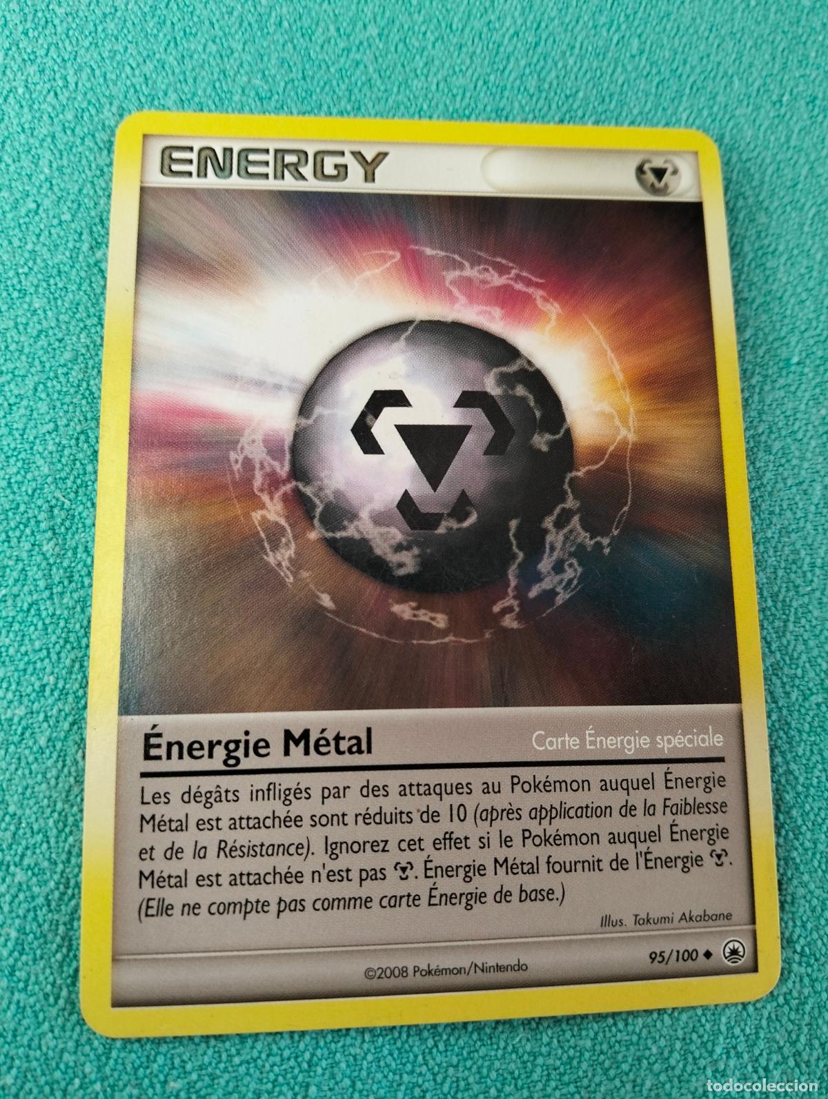 Sammelkarten: Metal energy &eacute;nergie m&eacute;tal 95/100 2008 carta Pok&eacute;mon