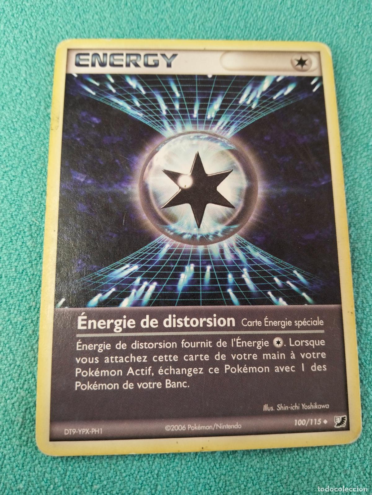 Trading Cards: Distortion energy &eacute;nergie de distorsion 100/115 2006 carta Pok&eacute;mon
