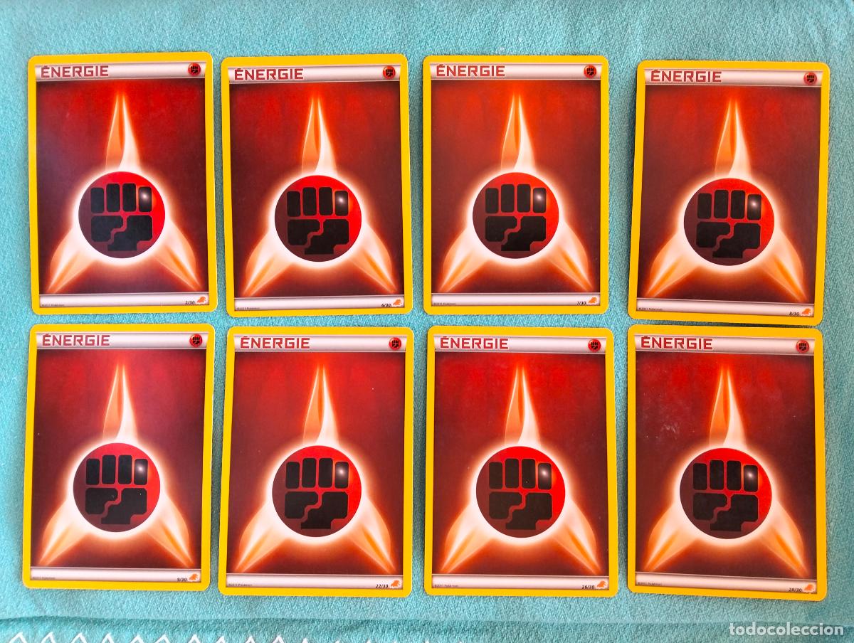 Figurine Collezionabili: Lote fighting energy &eacute;nergie franc&eacute;s x/30 Common BW Trainer Kit: Excadrill carta Pok&eacute;mon