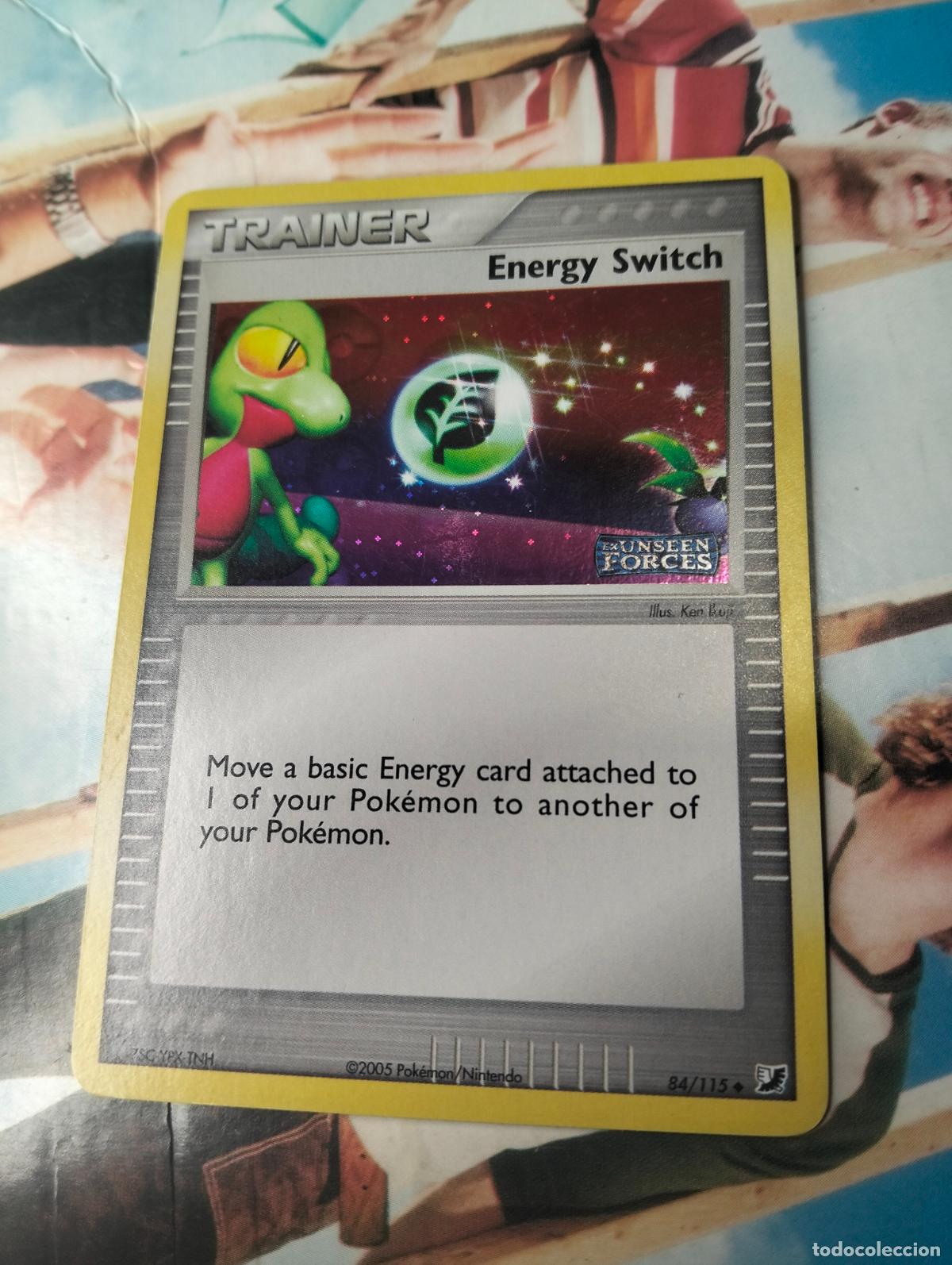 Cartes &agrave; &Eacute;changer: Energy switch ex unseen forces reverse holo 84/115 2005 carta Pok&eacute;mon