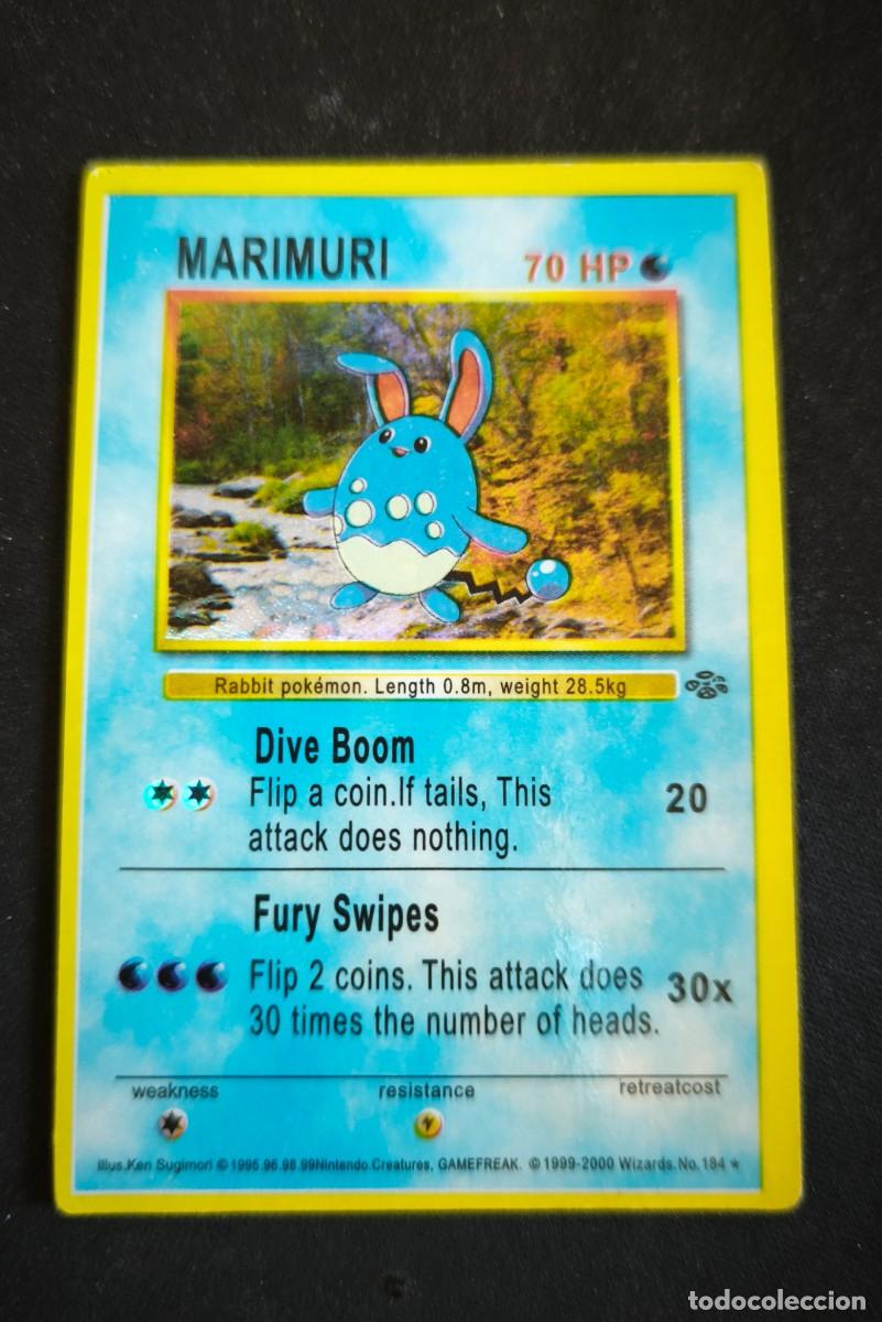 Trading cards: Carta pokemon Marimuri estado muy bueno
