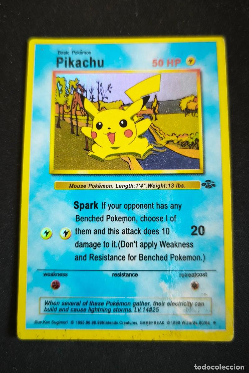 Trading cards: Carta pokemon Pikachu estado muy bueno