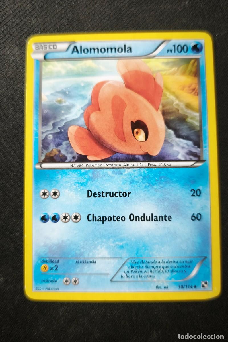 Trading cards: Carta Pokemon Alomomola estado muy bueno