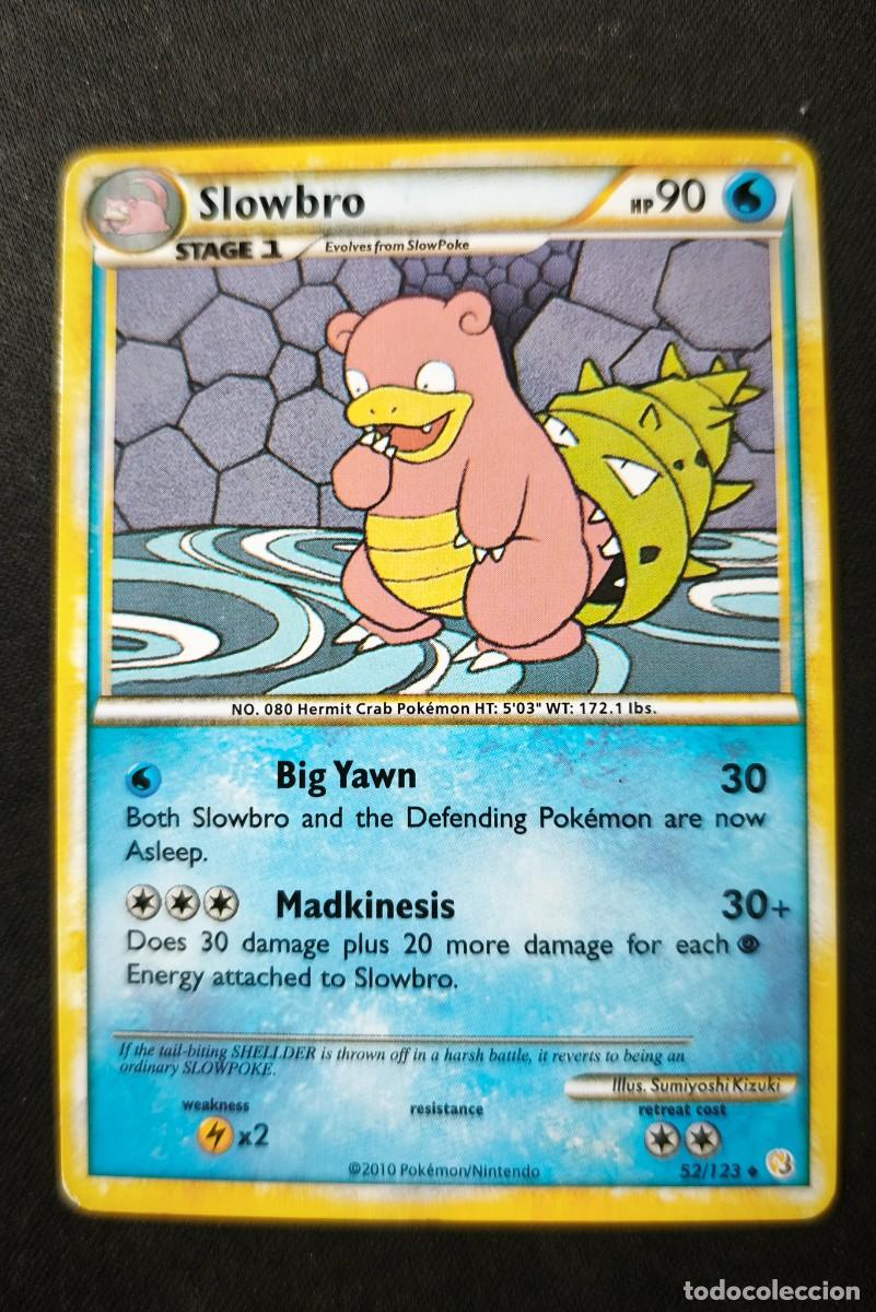 Trading cards: Carta Pokemon slowbro estado muy bueno