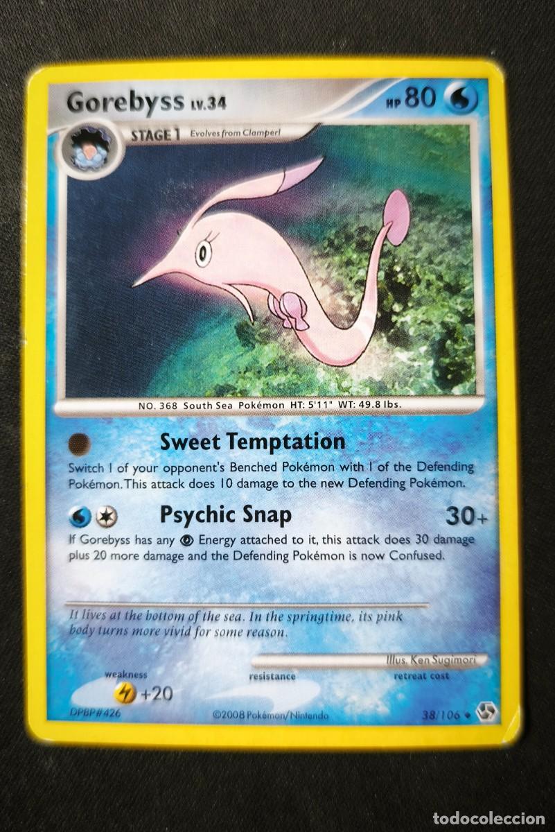 Trading cards: Carta Pokemon Gorebyss estado muy bueno