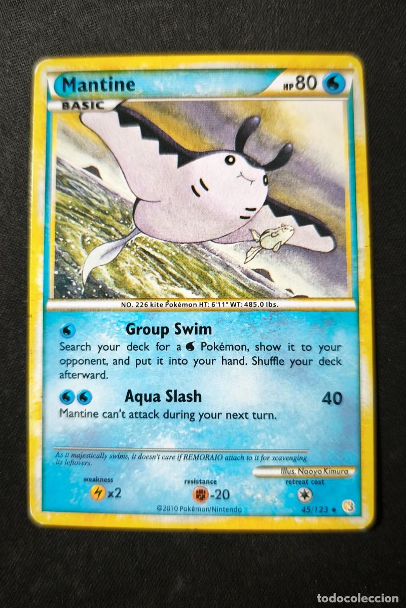Trading cards: Carta Pokemon Mantine estado muy bueno