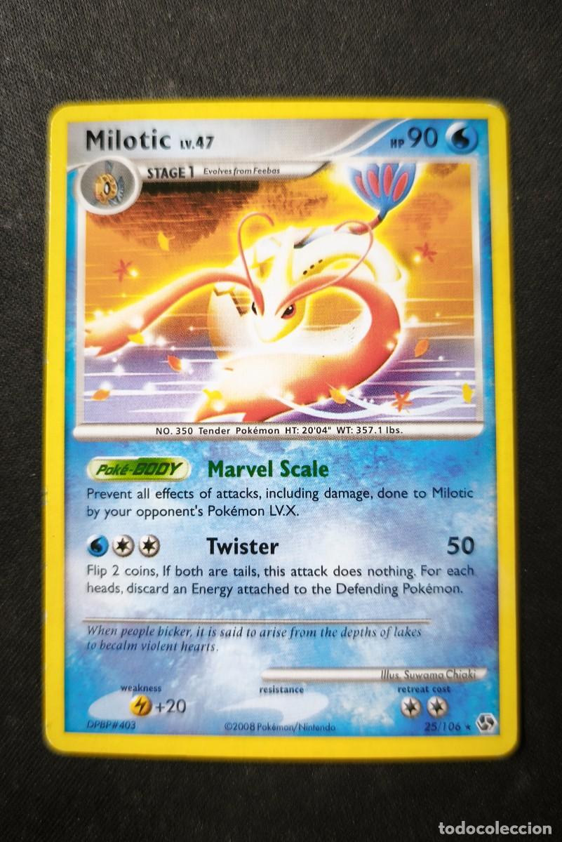 Trading Cards: Carta Pokemon Milotic estado muy bueno