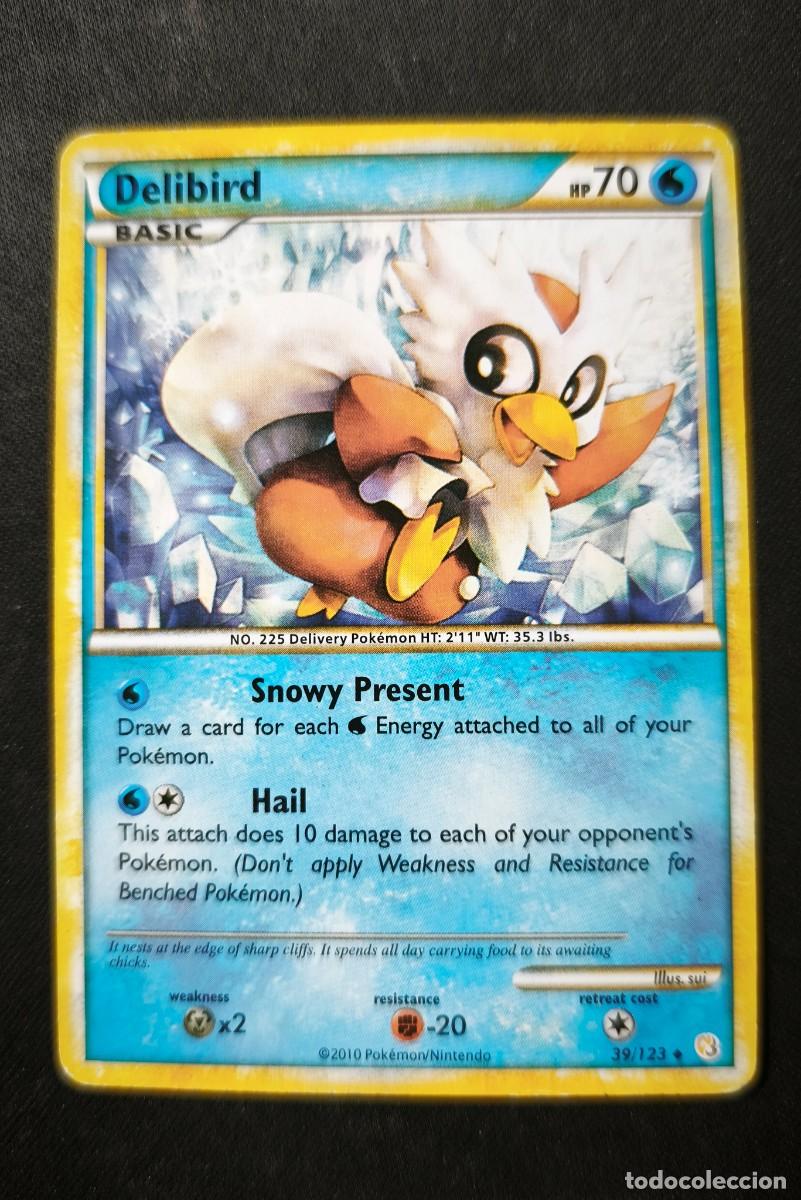 Trading Cards: Carta Pokemon Delibird estado muy bueno