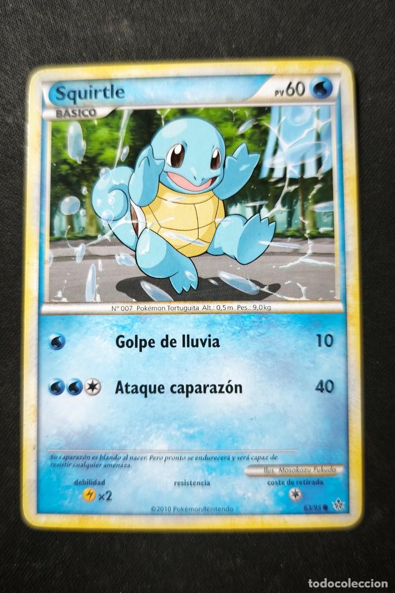Trading cards: Carta Pokemon Squirtle estado muy bueno